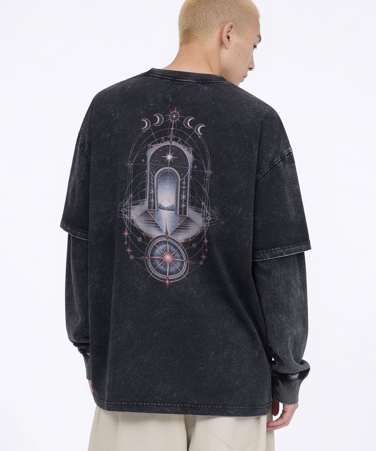 아티스트웨어(ARTISTWEAR) 루나 레이어드 긴팔티