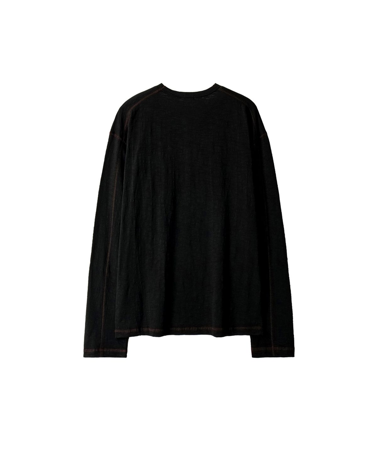 유체 프레타 포르테(YOUCHE PRET A PORTER) SI TRACE LONG SLEEVE TEE Deep Black
