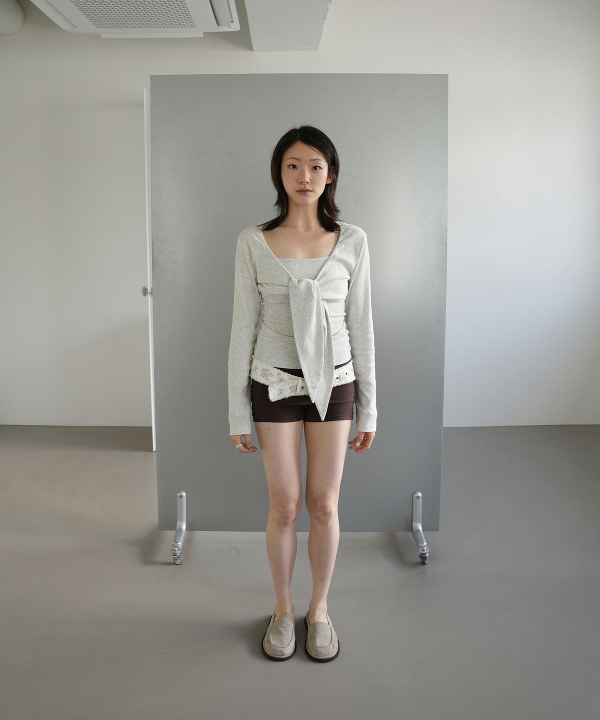 포트레이트서울(PORTRAITSEOUL) 빈티지 플라워 태슬 벨트