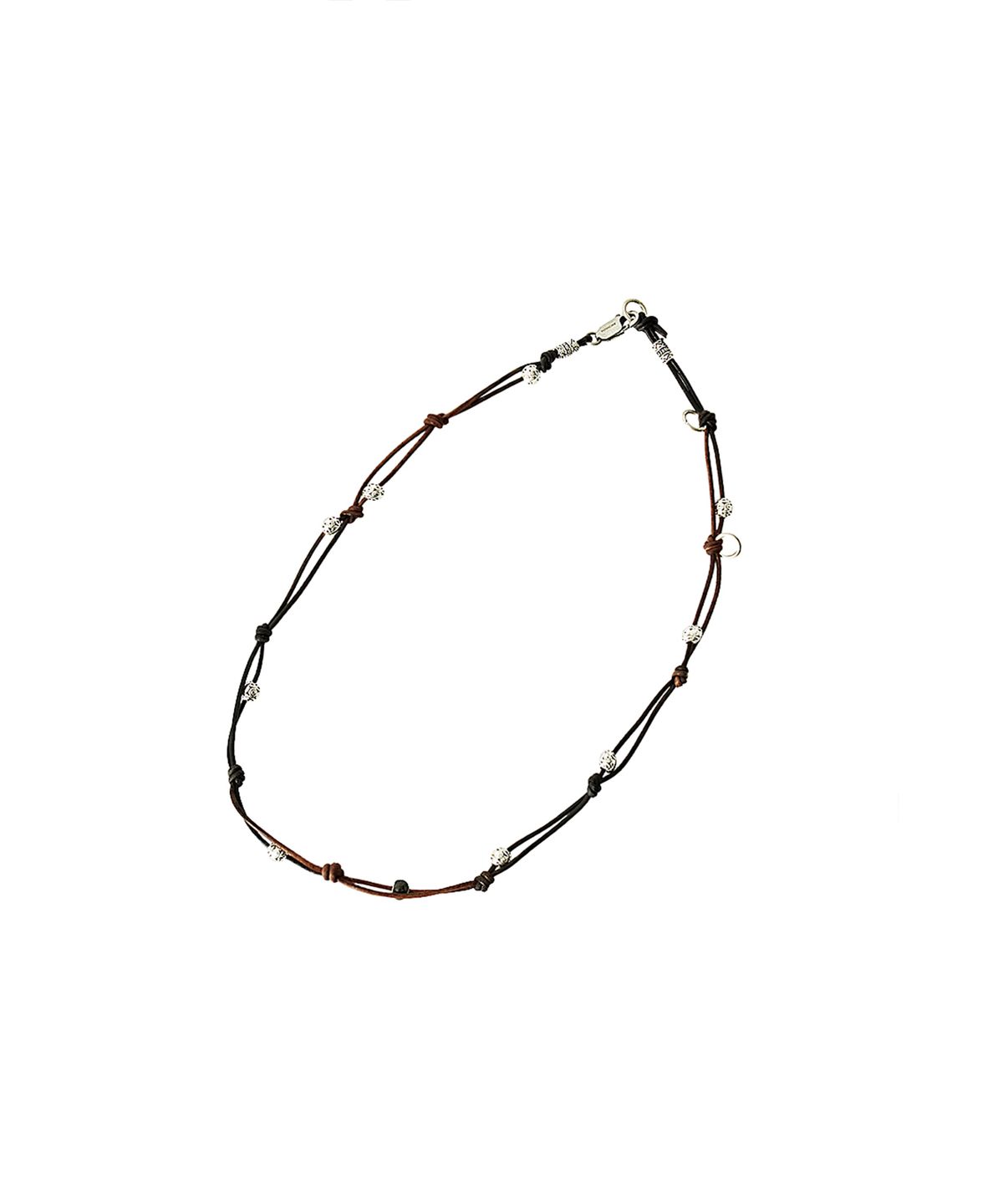유체 프레타 포르테(YOUCHE PRET A PORTER) SI NODE NECKLACE 001 Vintage Brown