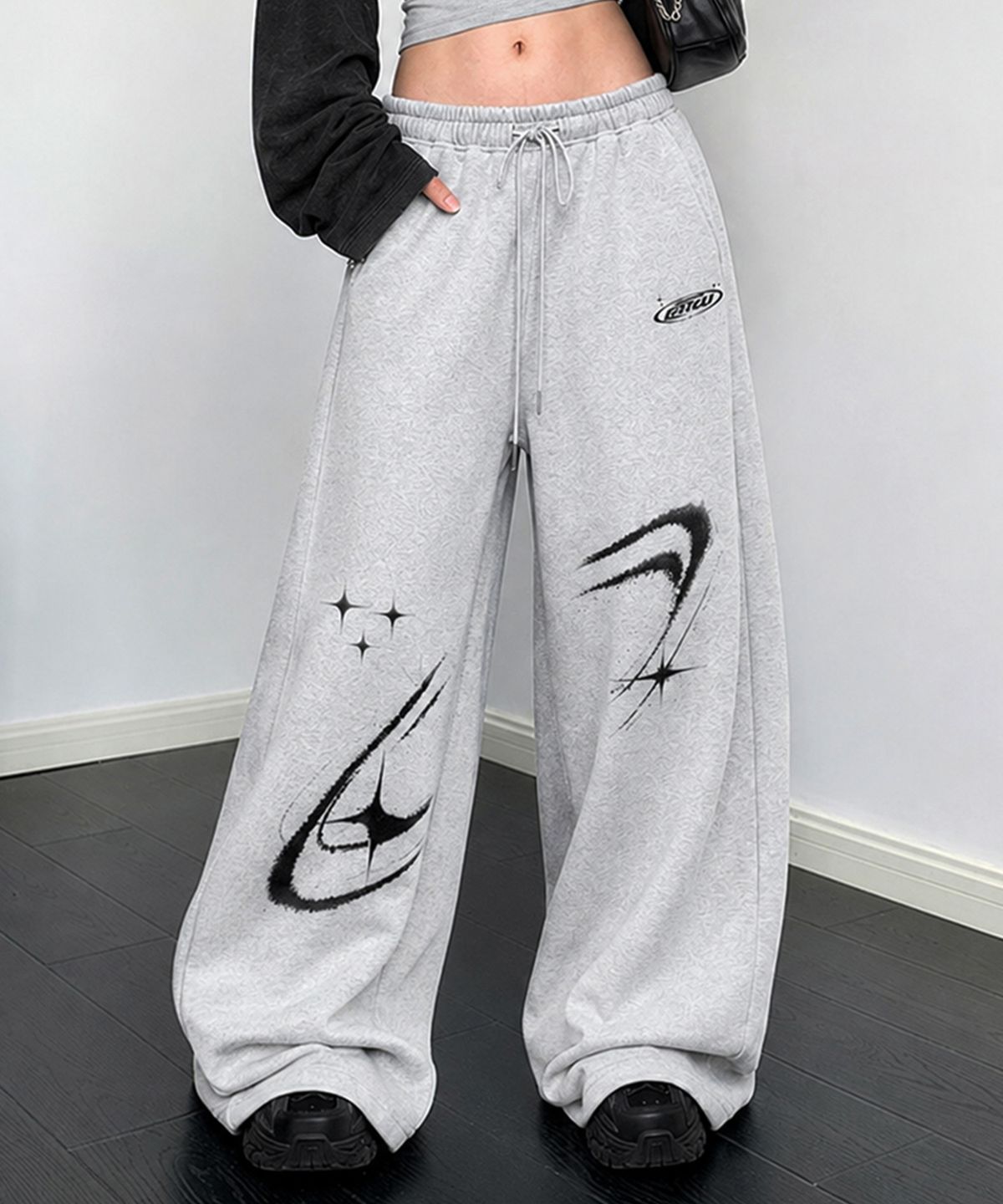 아티스트웨어(ARTISTWEAR) 오비트 와이드 밴딩 팬츠
