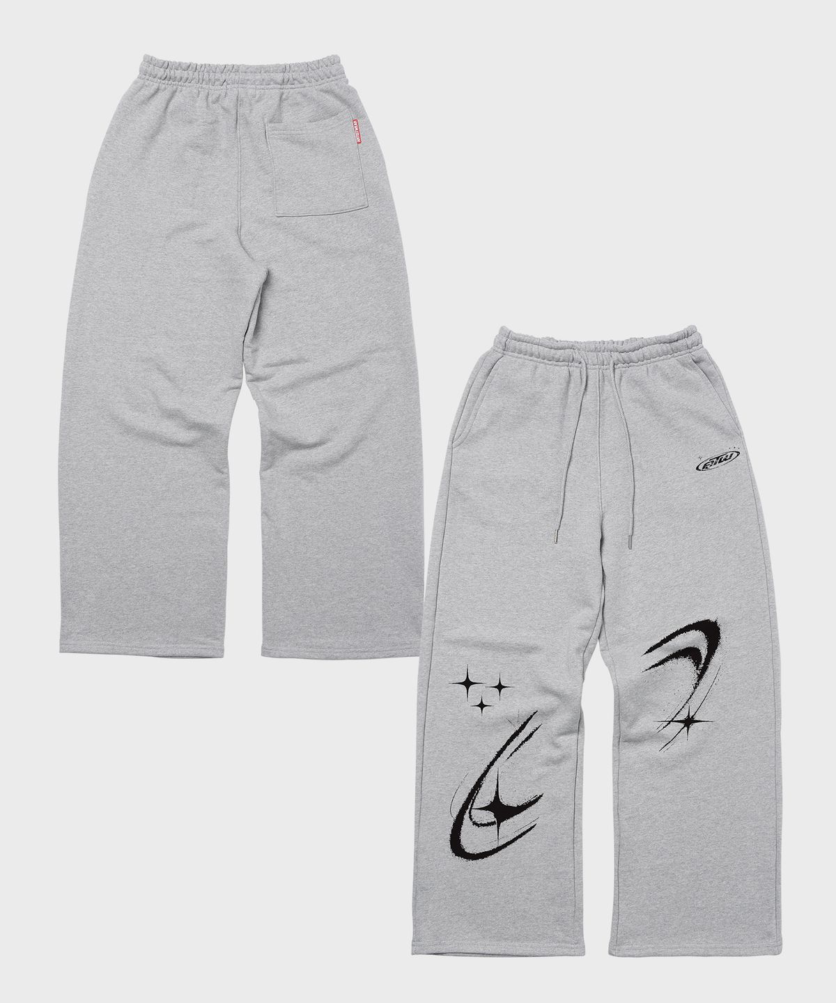 아티스트웨어(ARTISTWEAR) 오비트 와이드 밴딩 팬츠