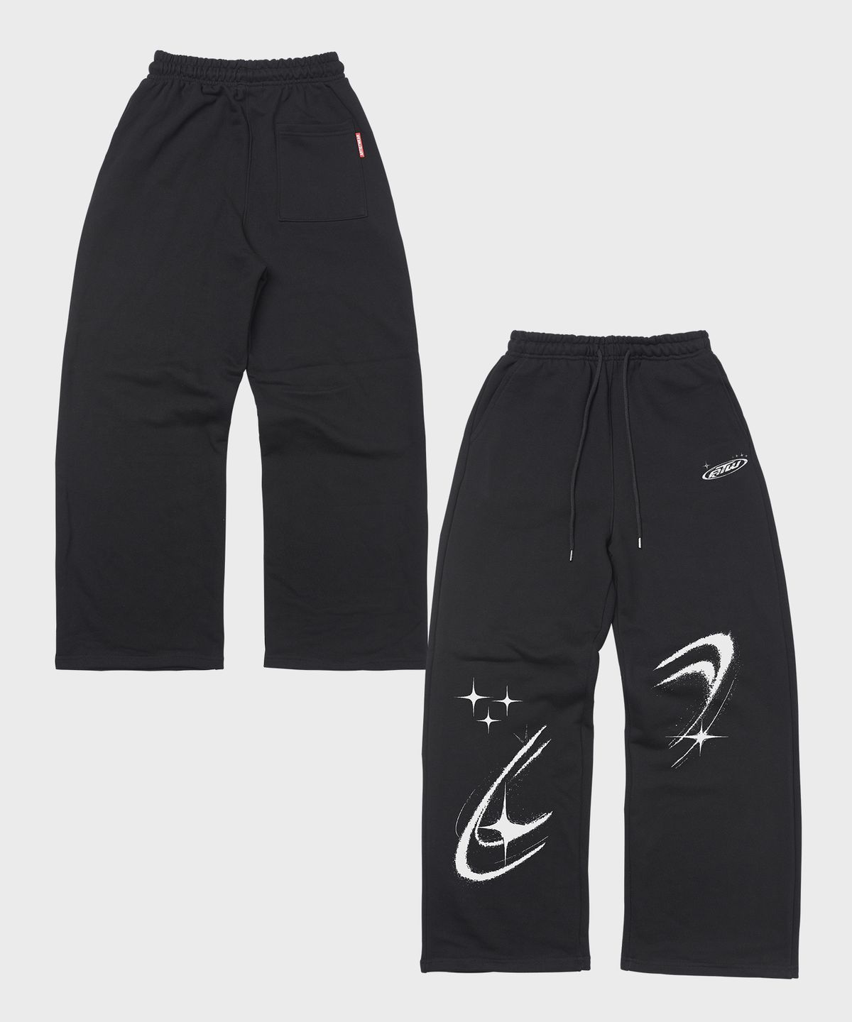아티스트웨어(ARTISTWEAR) 오비트 와이드 밴딩 팬츠