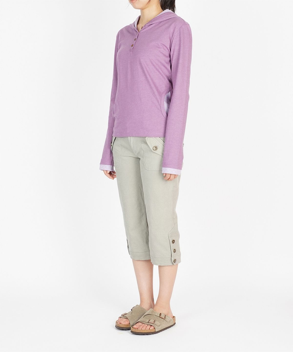 써넥트(SUNNECT) Hidden P.D. Hoodie - Purple