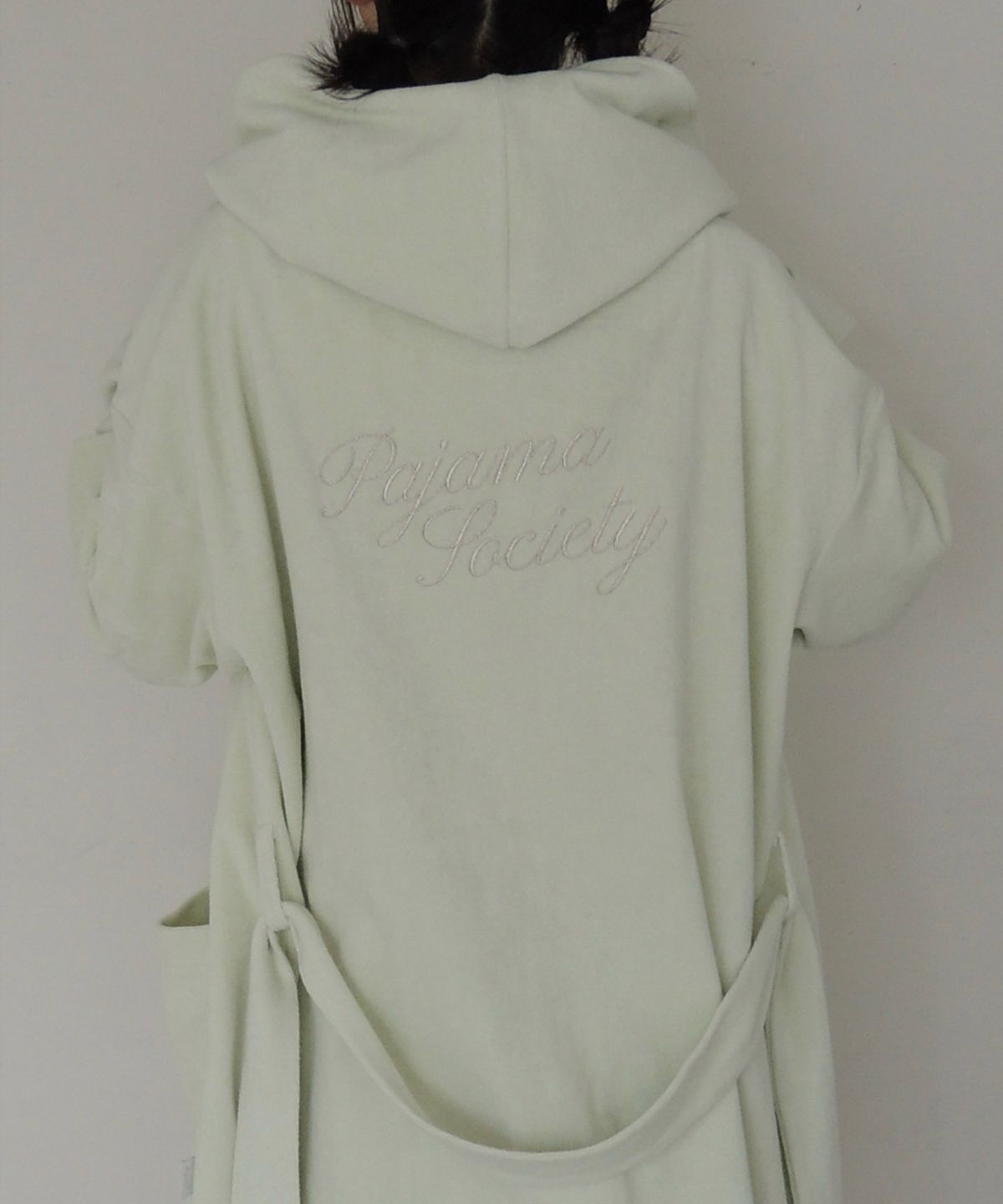 포트레이트서울(PORTRAITSEOUL) Pajama Society 테리 후드 숏 가운