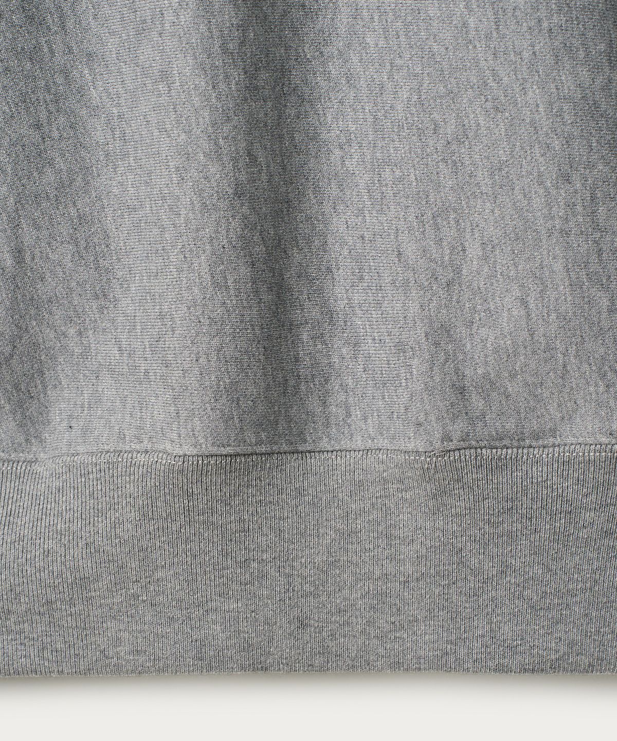 조질롱(JOJILONG) JN023 REVERSE WEAVE HOODIE - HEATHER GREY