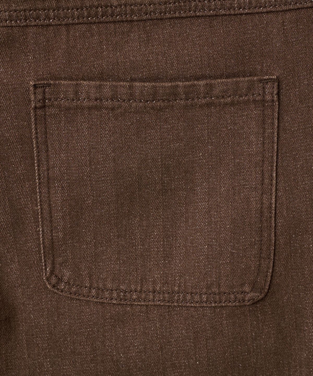 조질롱(JOJILONG) JN098 HERRINGBONE WORK PANT - WALNUT