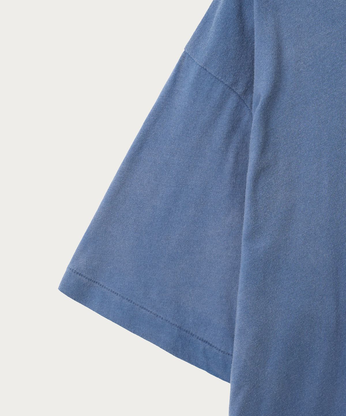 조질롱(JOJILONG) JN106 CLOUD POP T-SHIRT - DUSTY BLUE