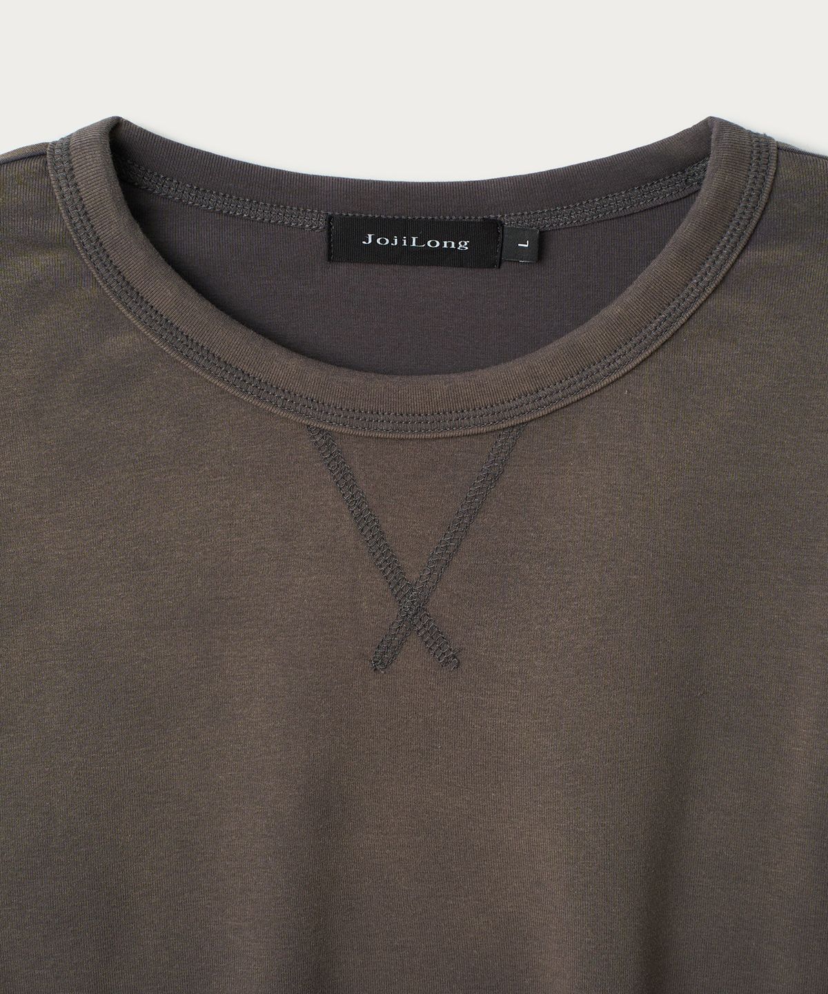 조질롱(JOJILONG) JN126 MELT LONG SLEEVE T-SHIRT - CINDER