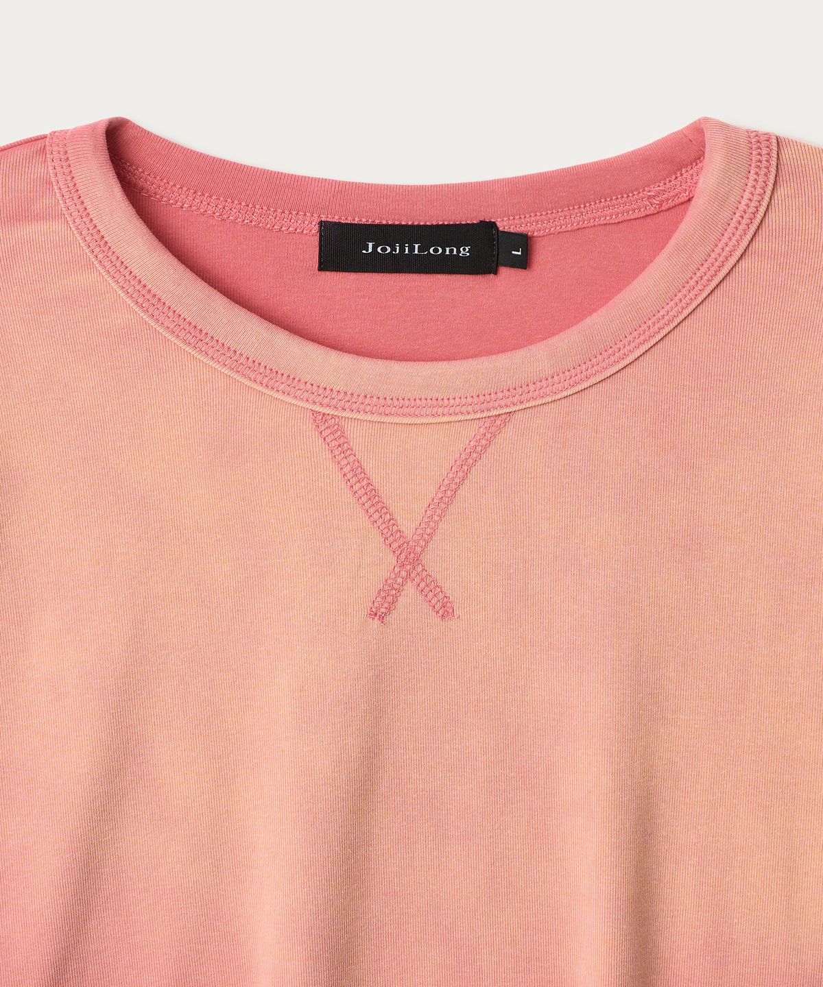 조질롱(JOJILONG) JN126 MELT LONG SLEEVE T-SHIRT - VINTAGE RED