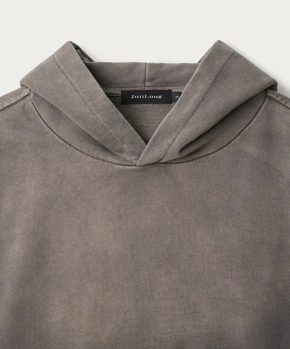 조질롱(JOJILONG) JN205 VINTAGE HEAVYWEIGHT HOODIE - CINDER