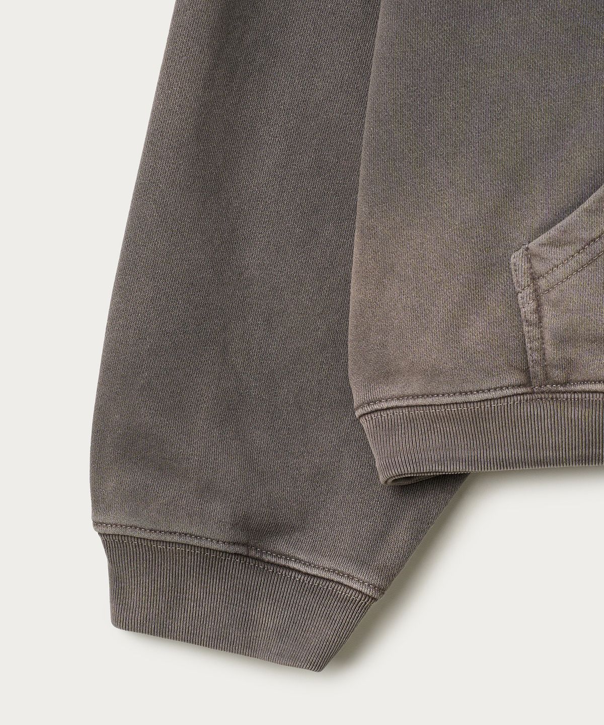 조질롱(JOJILONG) JN205 VINTAGE HEAVYWEIGHT HOODIE - CINDER