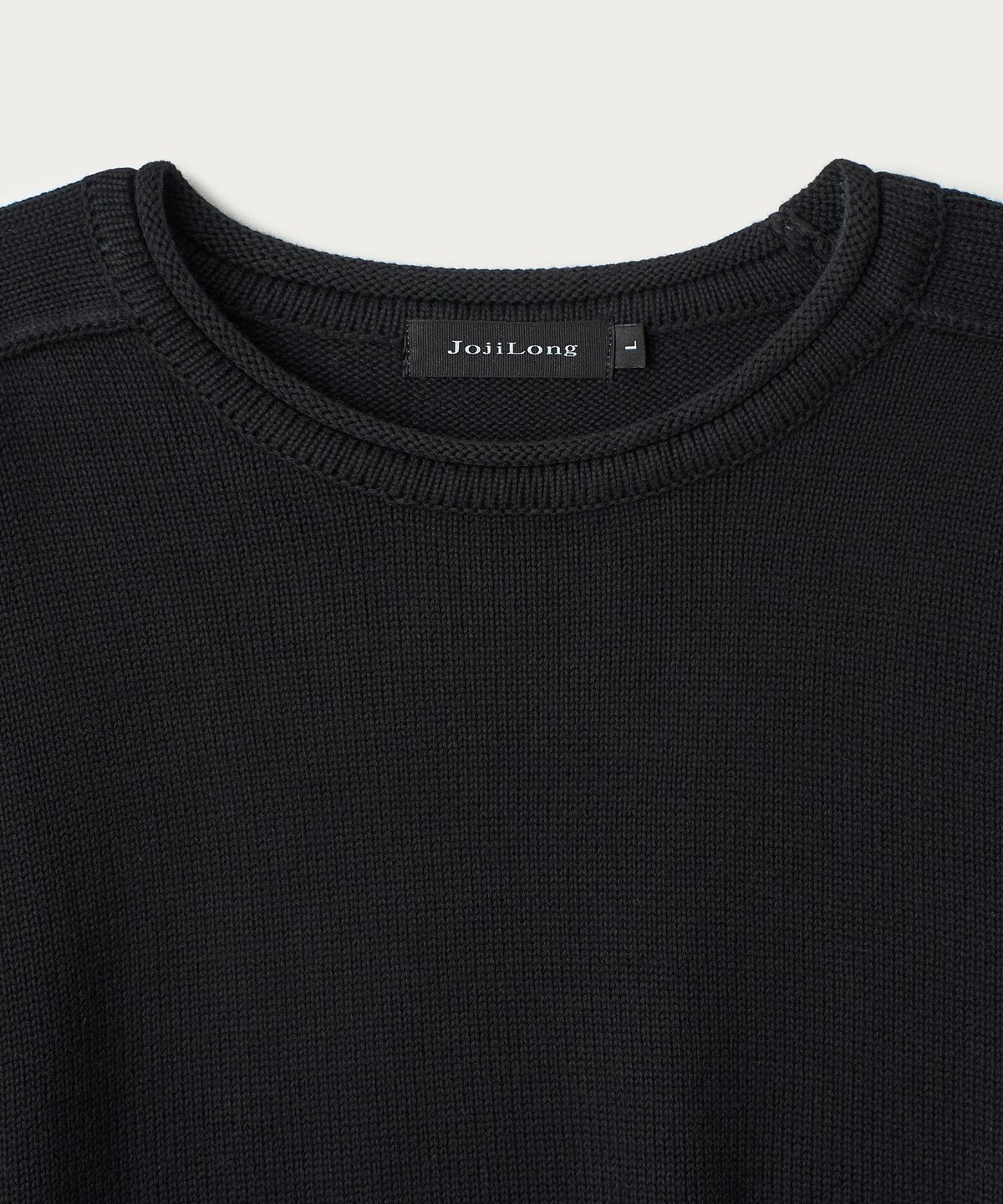 조질롱(JOJILONG) JN210 ESSENTIAL RAGLAN KNIT - BLACK