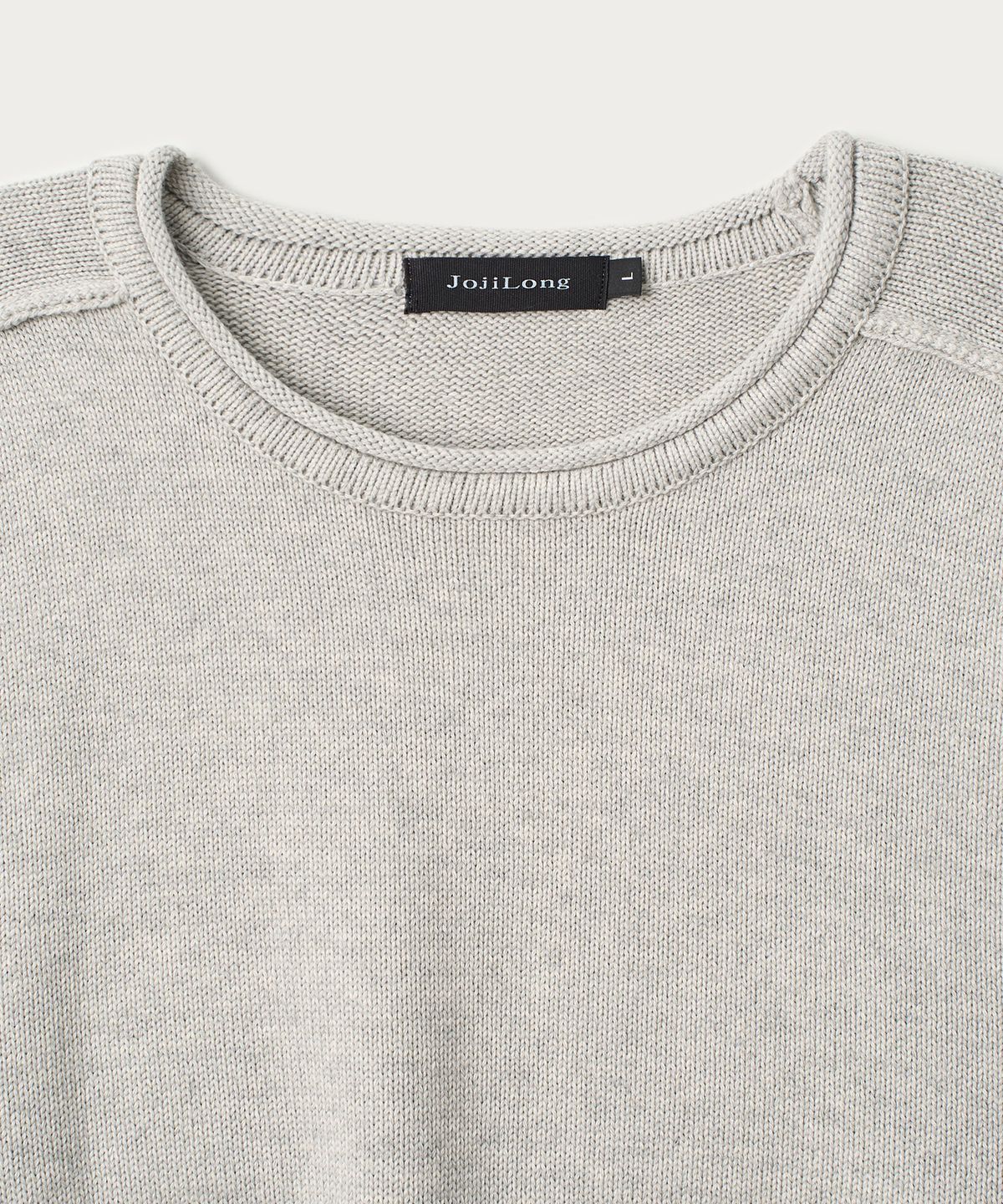 조질롱(JOJILONG) JN210 ESSENTIAL RAGLAN KNIT - GREY