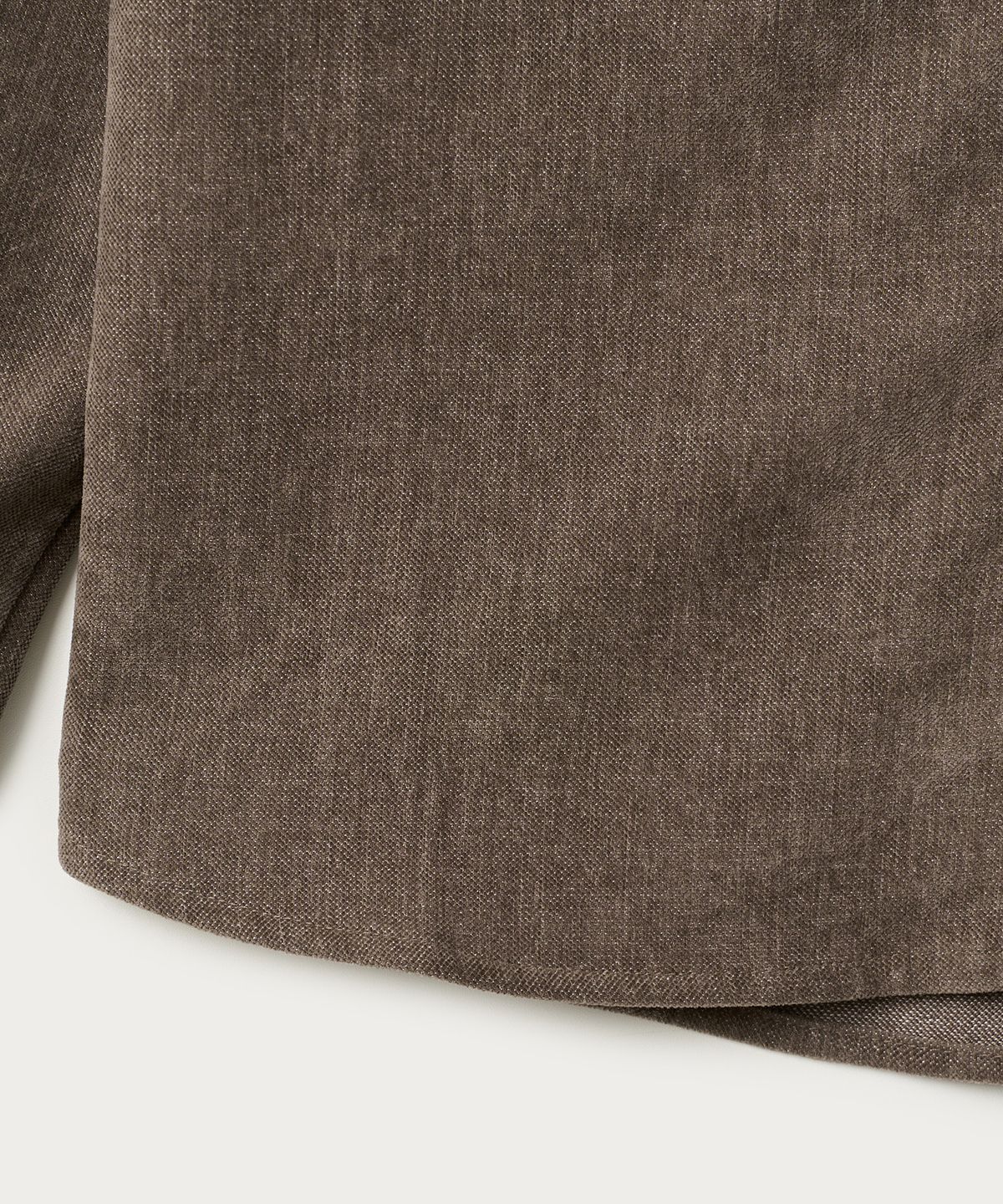 조질롱(JOJILONG) JN220 SUEDE SHIRT - BROWN