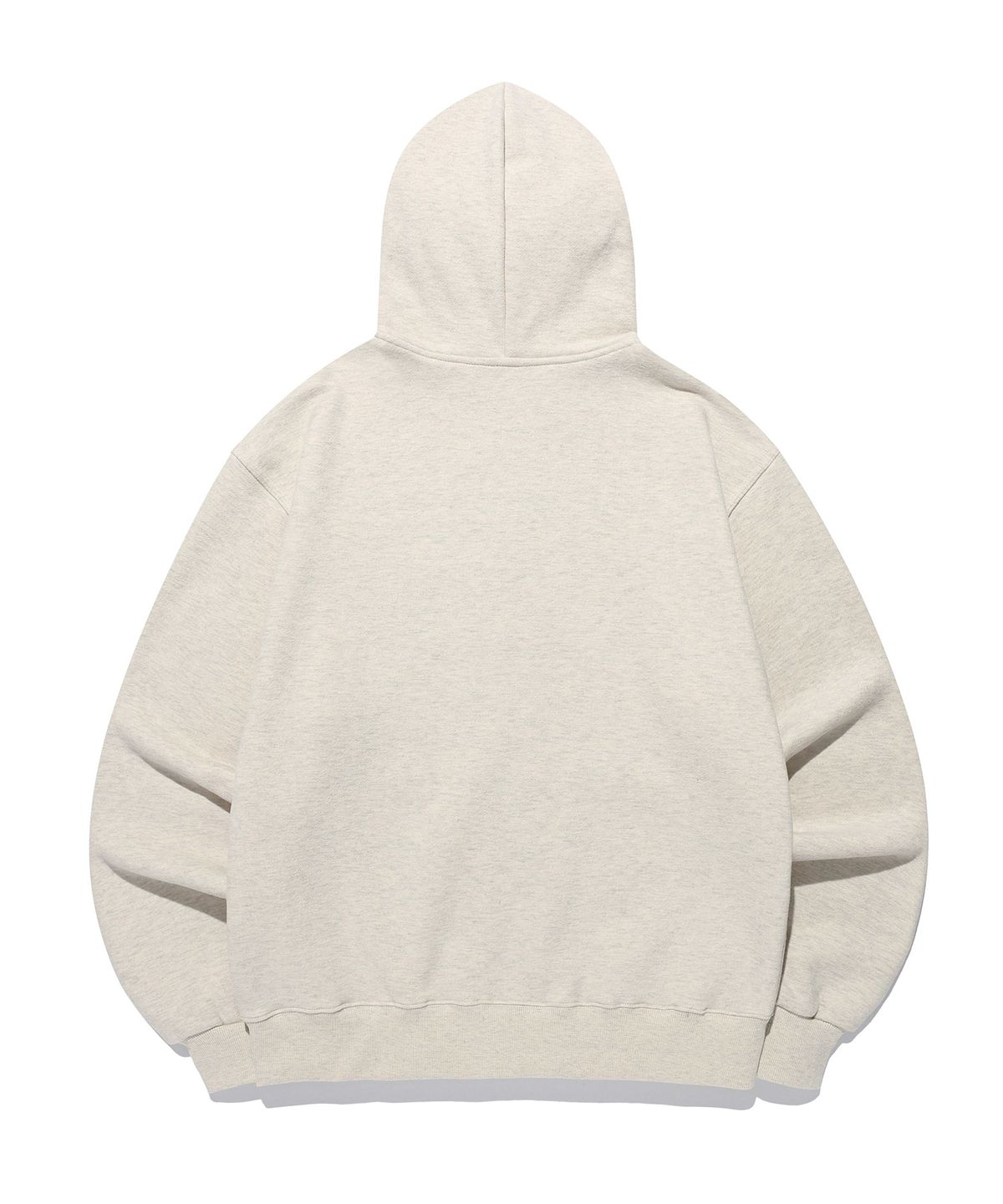 킴스 프레시 코튼 마켓(KIMS FRESH COTTON MARKET) (Unisex) Kims Bam Logo Zip Hoodie Oatmeal