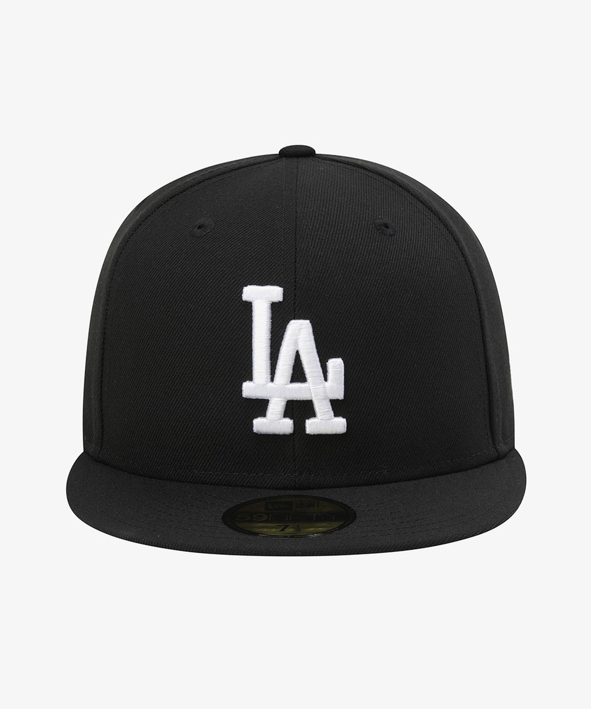 뉴에라(NEW ERA) MLB LA 다저스 베이직 팀 피티드캡 블랙 15411799