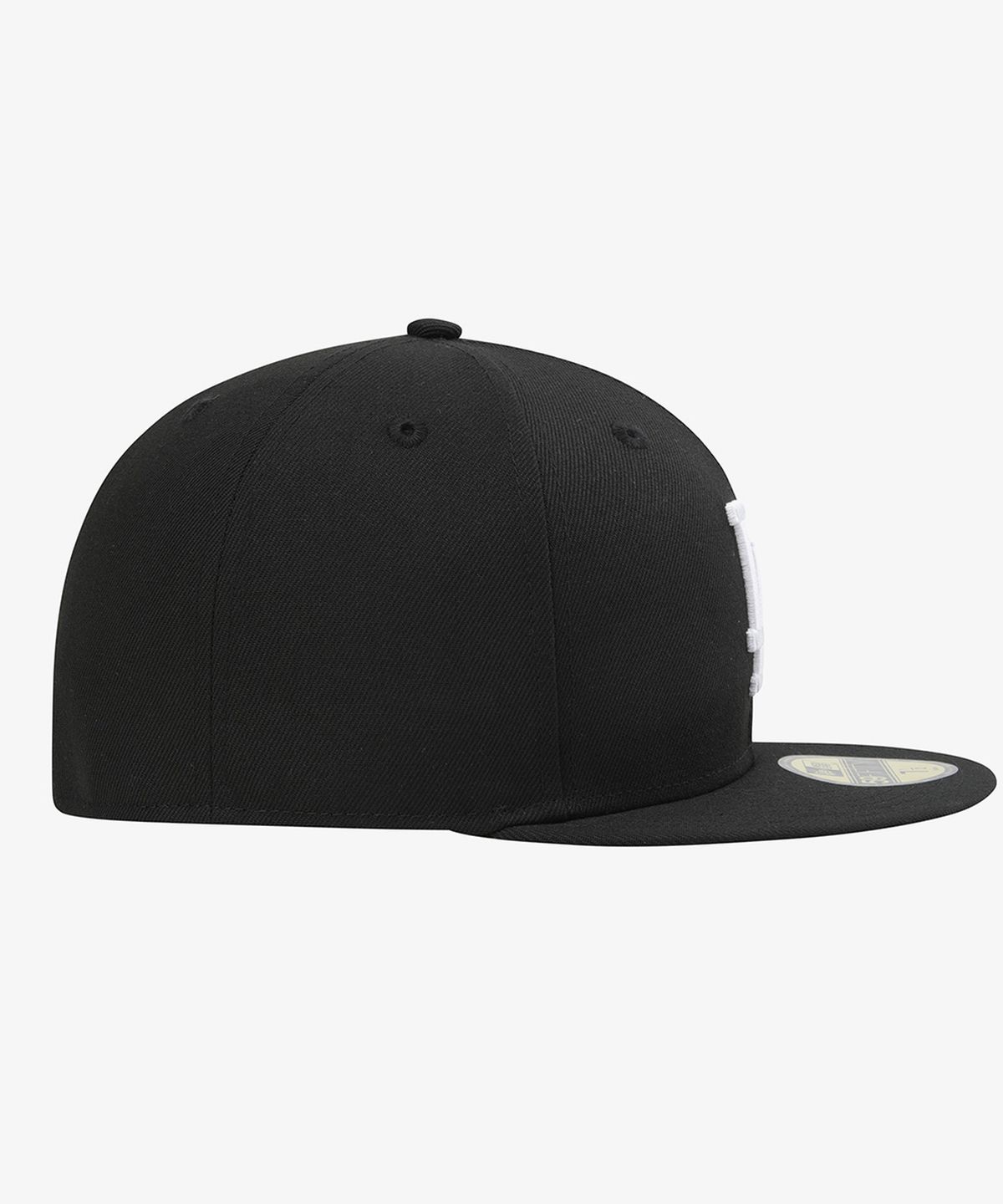 뉴에라(NEW ERA) MLB LA 다저스 베이직 팀 피티드캡 블랙 15411799