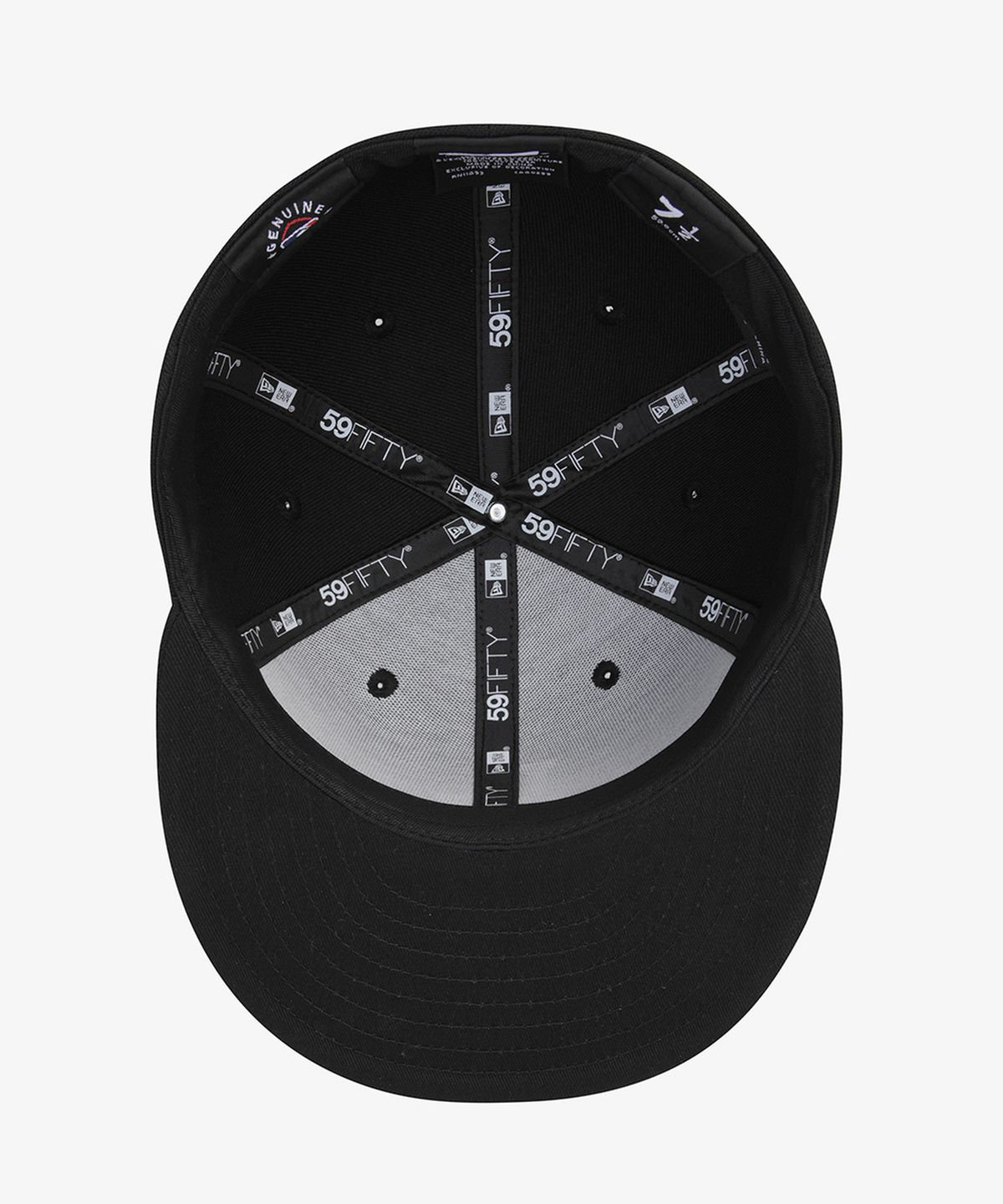 뉴에라(NEW ERA) MLB LA 다저스 베이직 팀 피티드캡 블랙 15411799