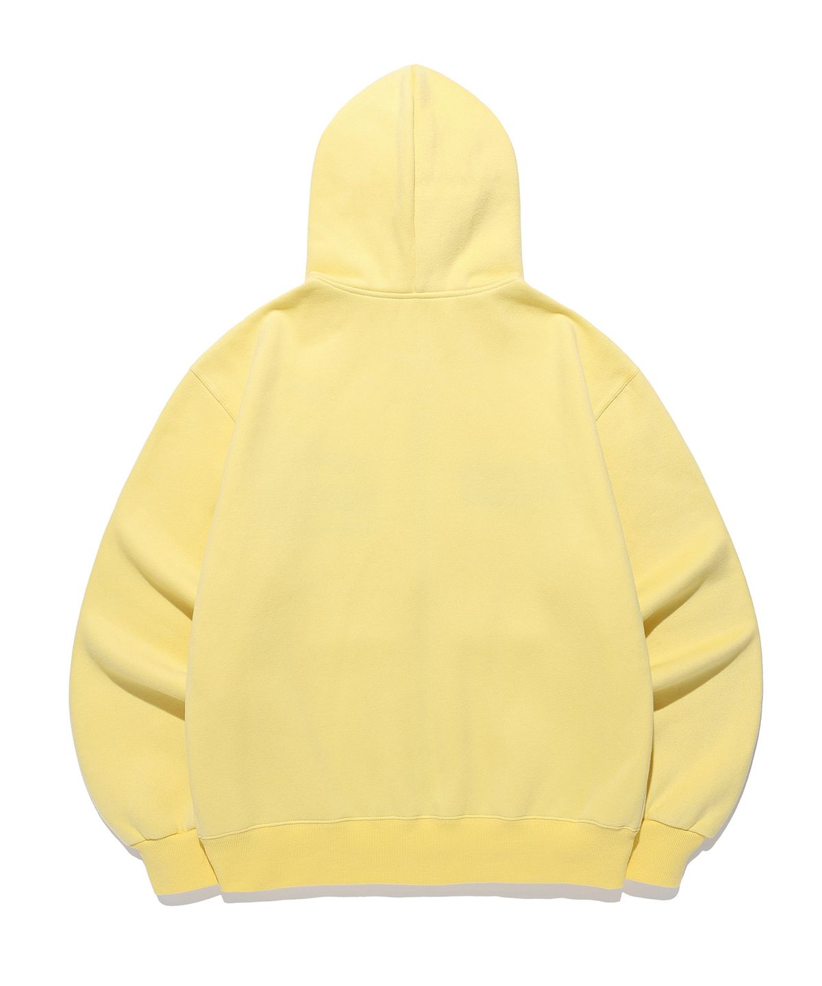 킴스 프레시 코튼 마켓(KIMS FRESH COTTON MARKET) (Unisex) Essential Horse Zip Hoodie Yellow