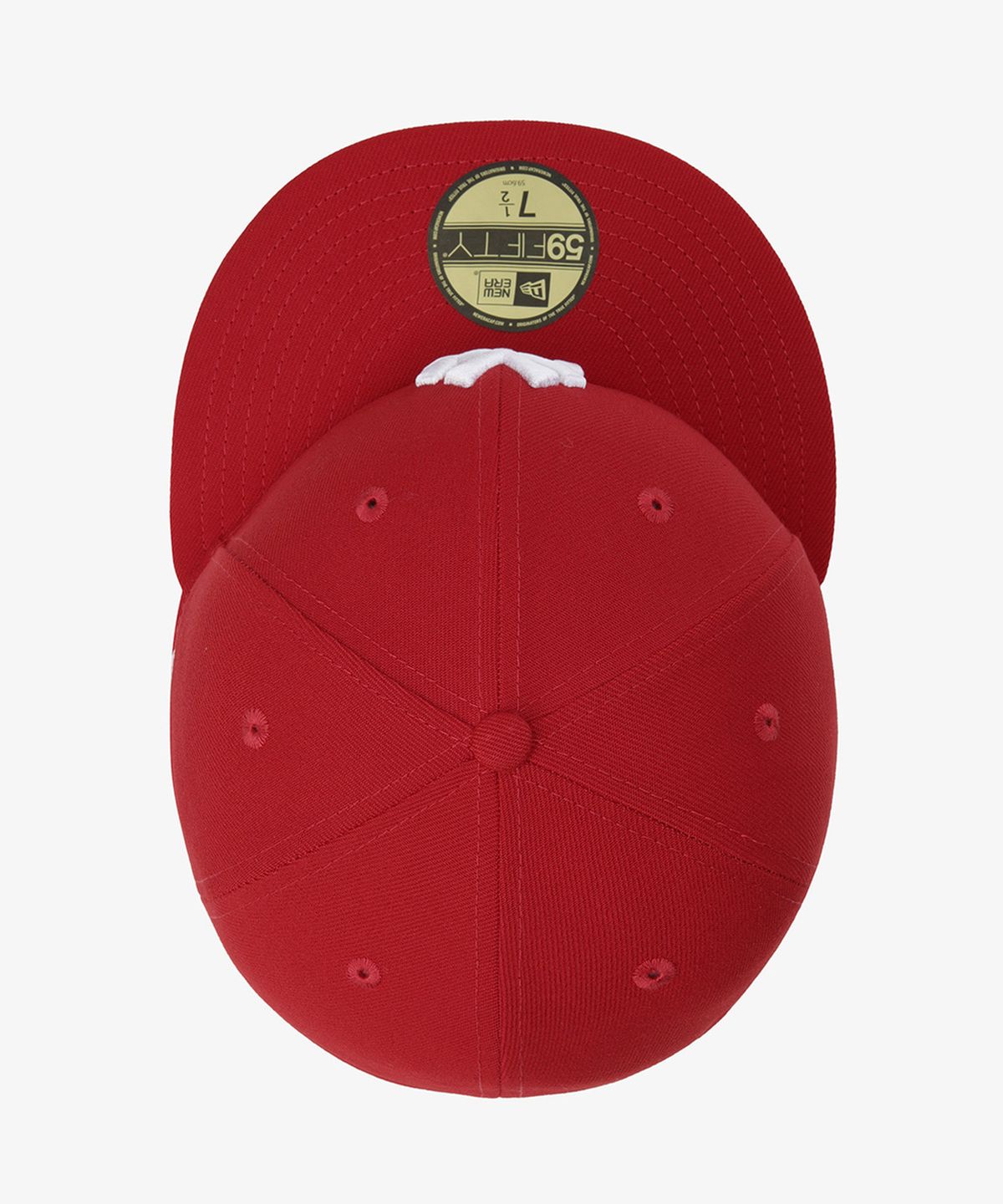 뉴에라(NEW ERA) MLB 뉴욕 양키스 베이직 팀 피티드캡 스칼렛 15411788
