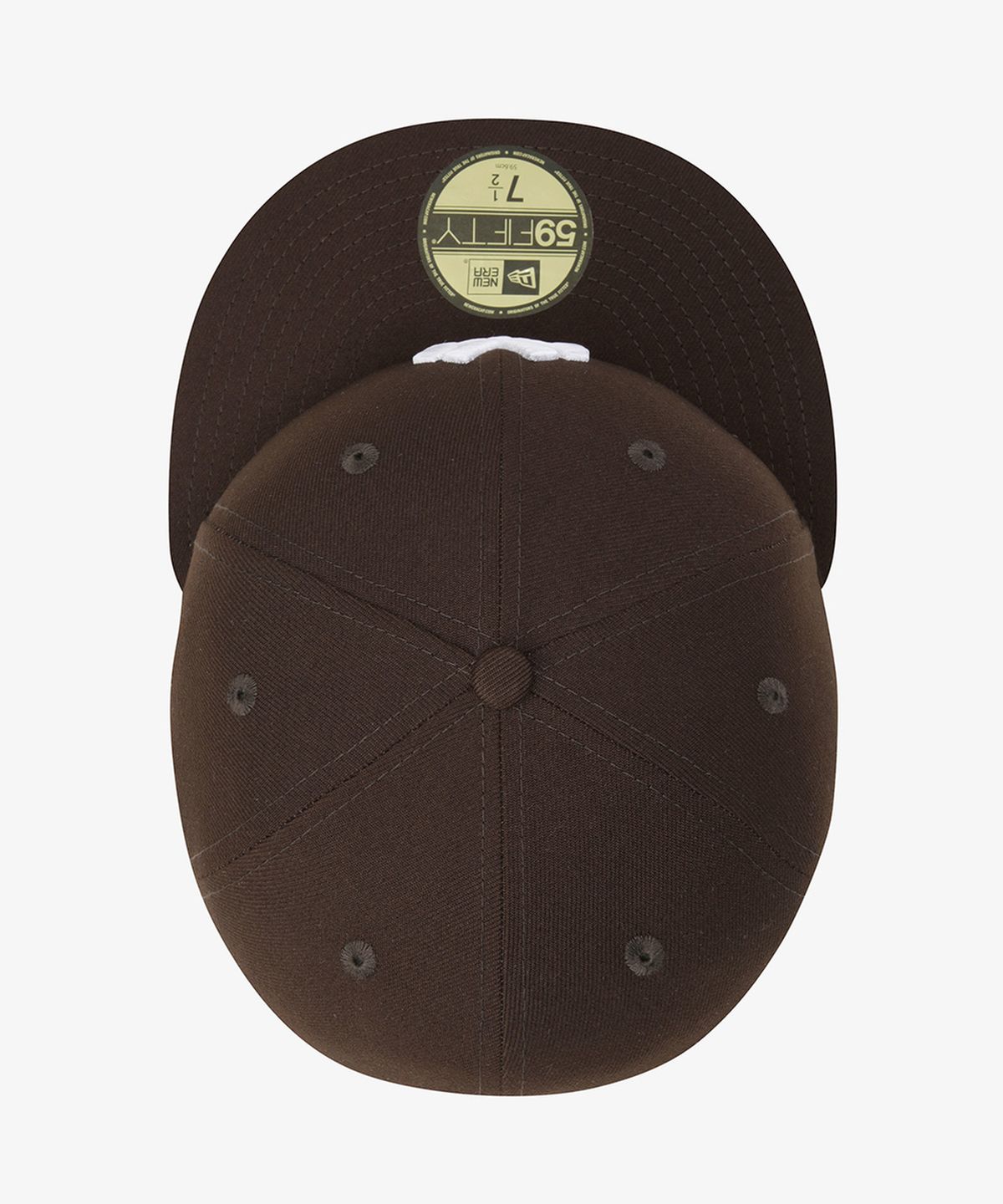 뉴에라(NEW ERA) MLB 뉴욕 양키스 베이직 팀 피티드캡 번트 우드 15411793