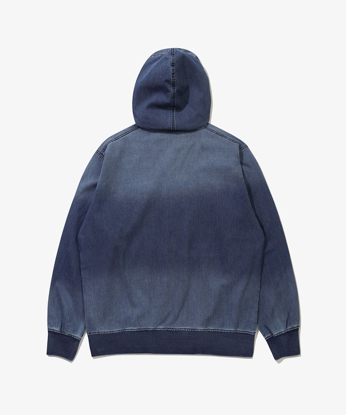 뉴에라(NEW ERA) 스웨트 데님 후드 집업 인디고 15357900