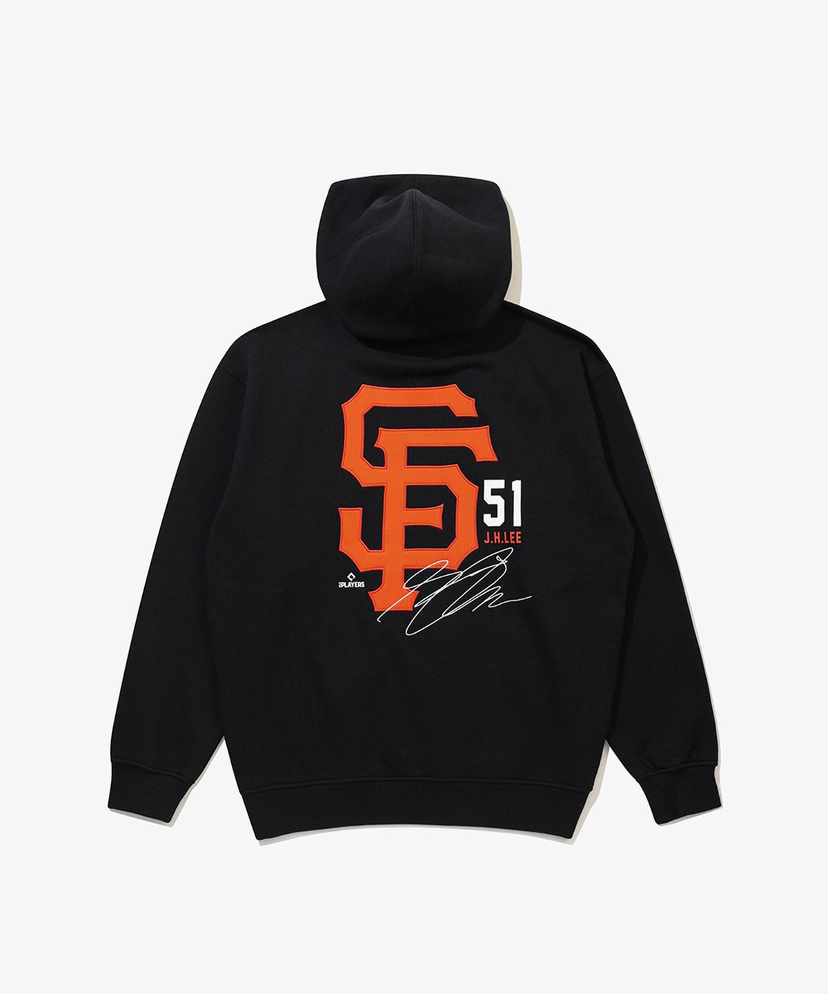 뉴에라(NEW ERA) (기모) MLB 샌프란시스코 자이언츠 플레이어 시그니처 후드 블랙  15357985