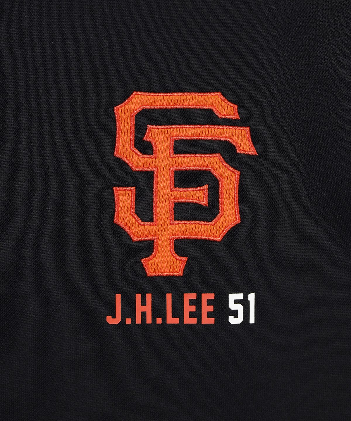 뉴에라(NEW ERA) (기모) MLB 샌프란시스코 자이언츠 플레이어 시그니처 후드 블랙  15357985