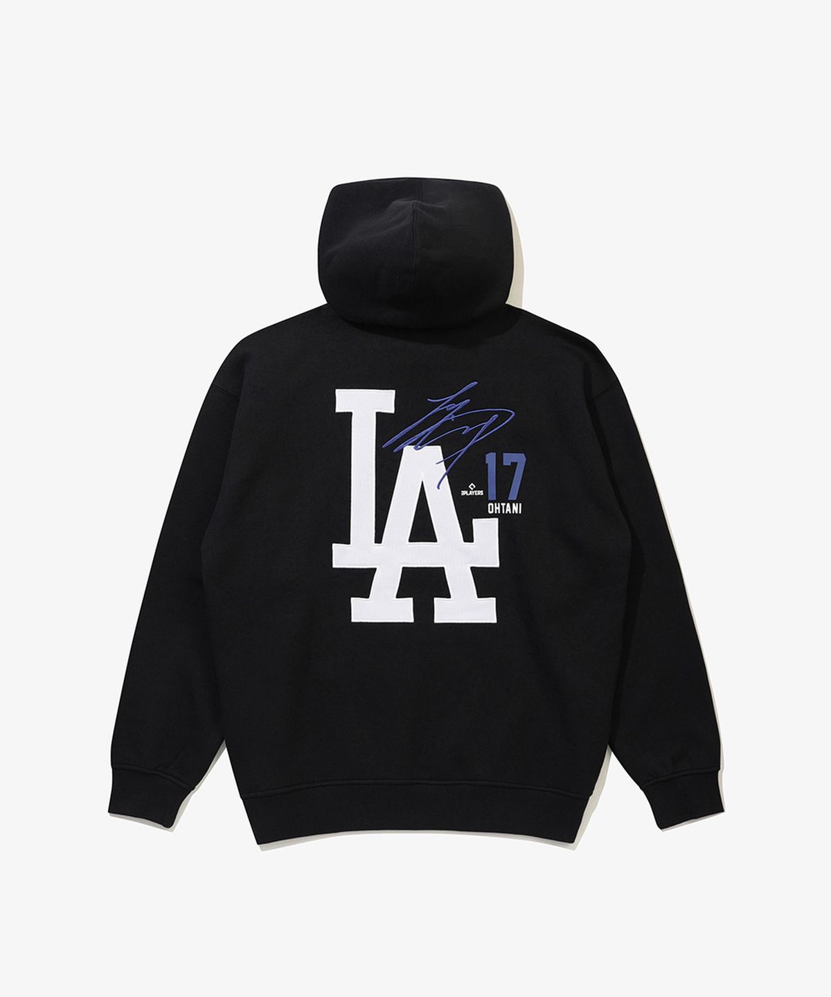 뉴에라(NEW ERA) (기모) MLB LA 다저스 플레이어 시그니처 후드 블랙 15357989