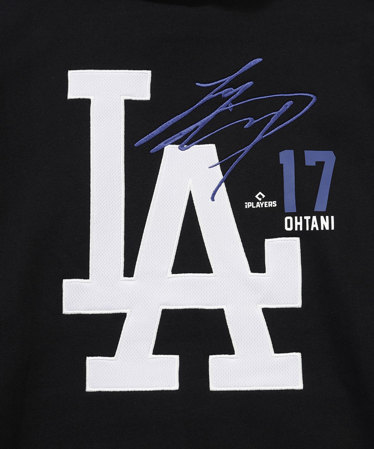 뉴에라(NEW ERA) (기모) MLB LA 다저스 플레이어 시그니처 후드 블랙 15357989