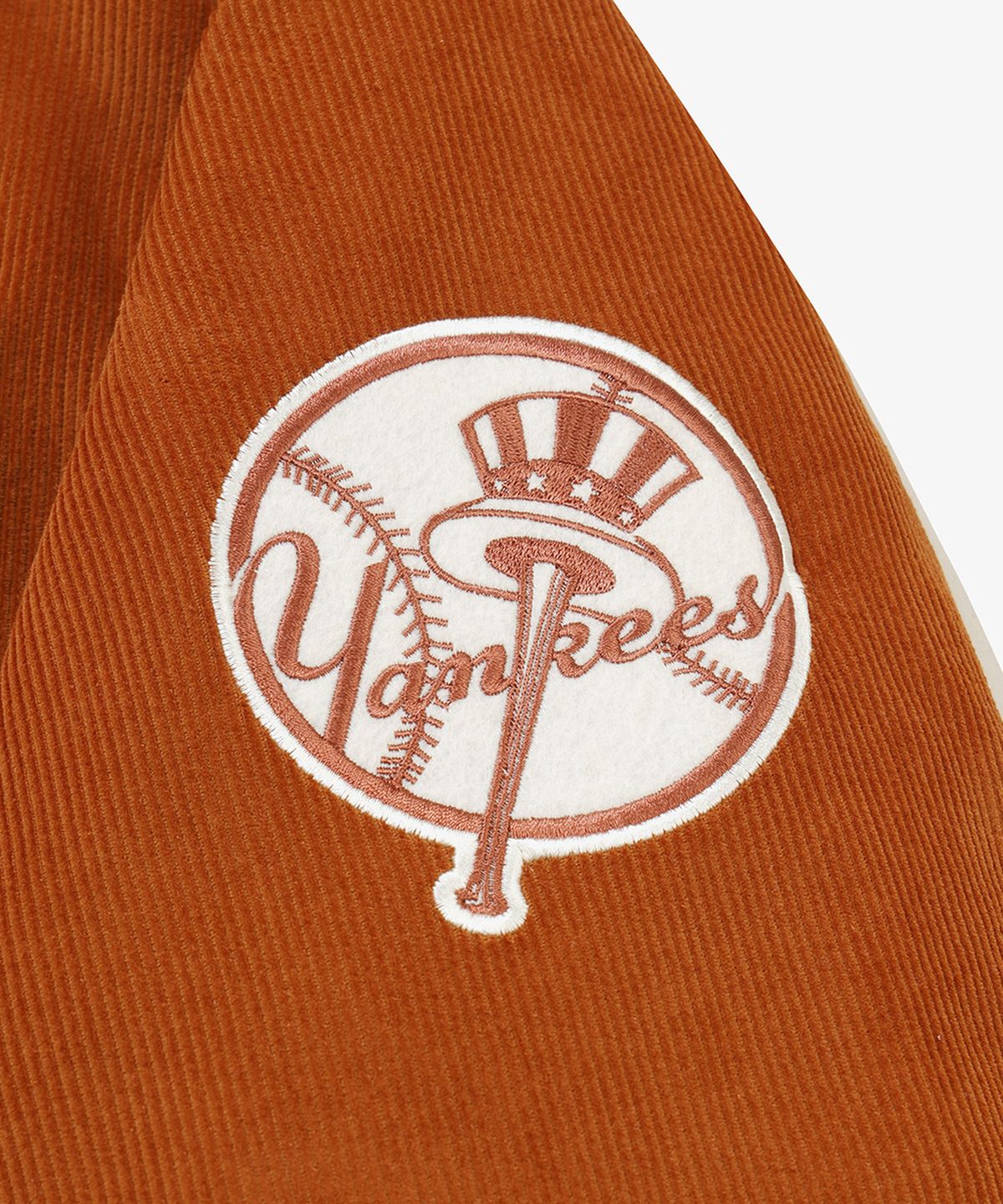 뉴에라(NEW ERA) MLB 뉴욕 양키스 코듀로이 스타디움 재킷 코퍼 15390456