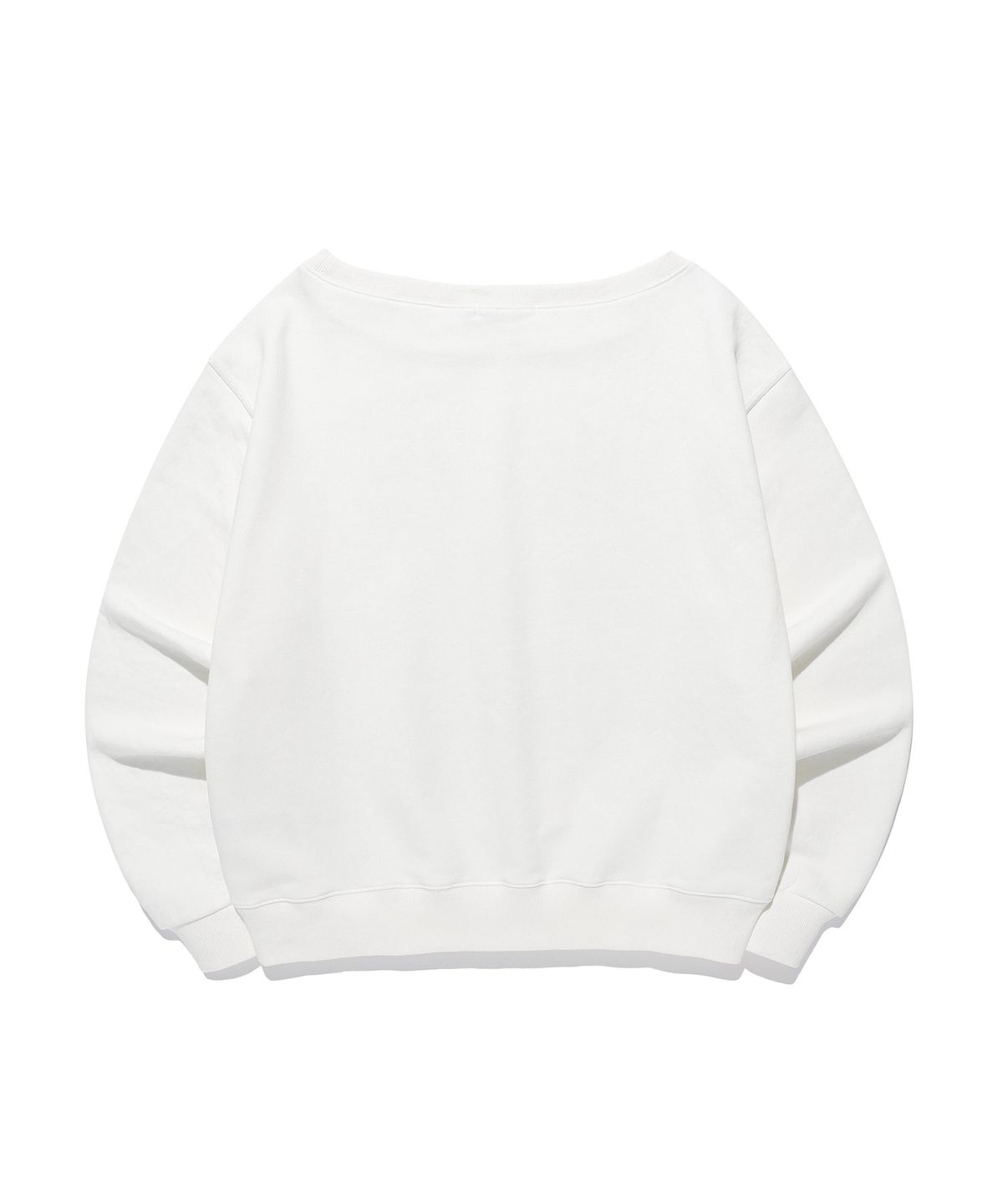 킴스 프레시 코튼 마켓(KIMS FRESH COTTON MARKET) Big Dream Offshoulder Sweatshirts White
