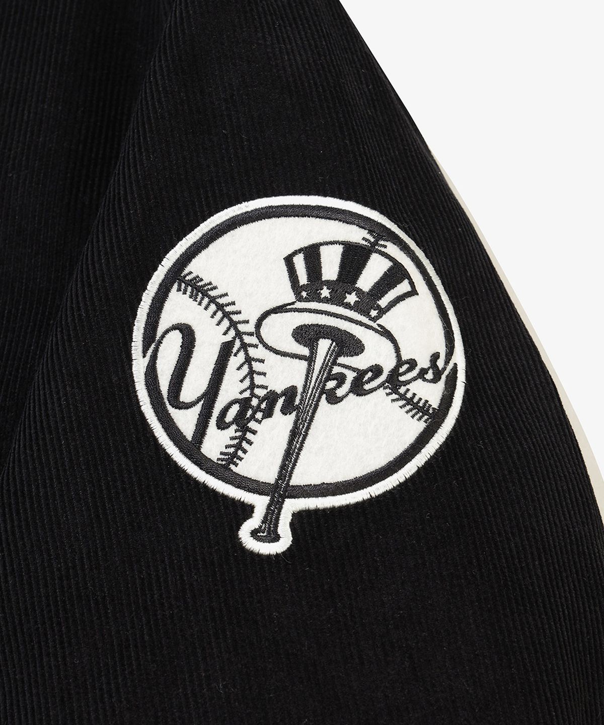 뉴에라(NEW ERA) MLB 뉴욕 양키스 코듀로이 스타디움 재킷 블랙 15358008