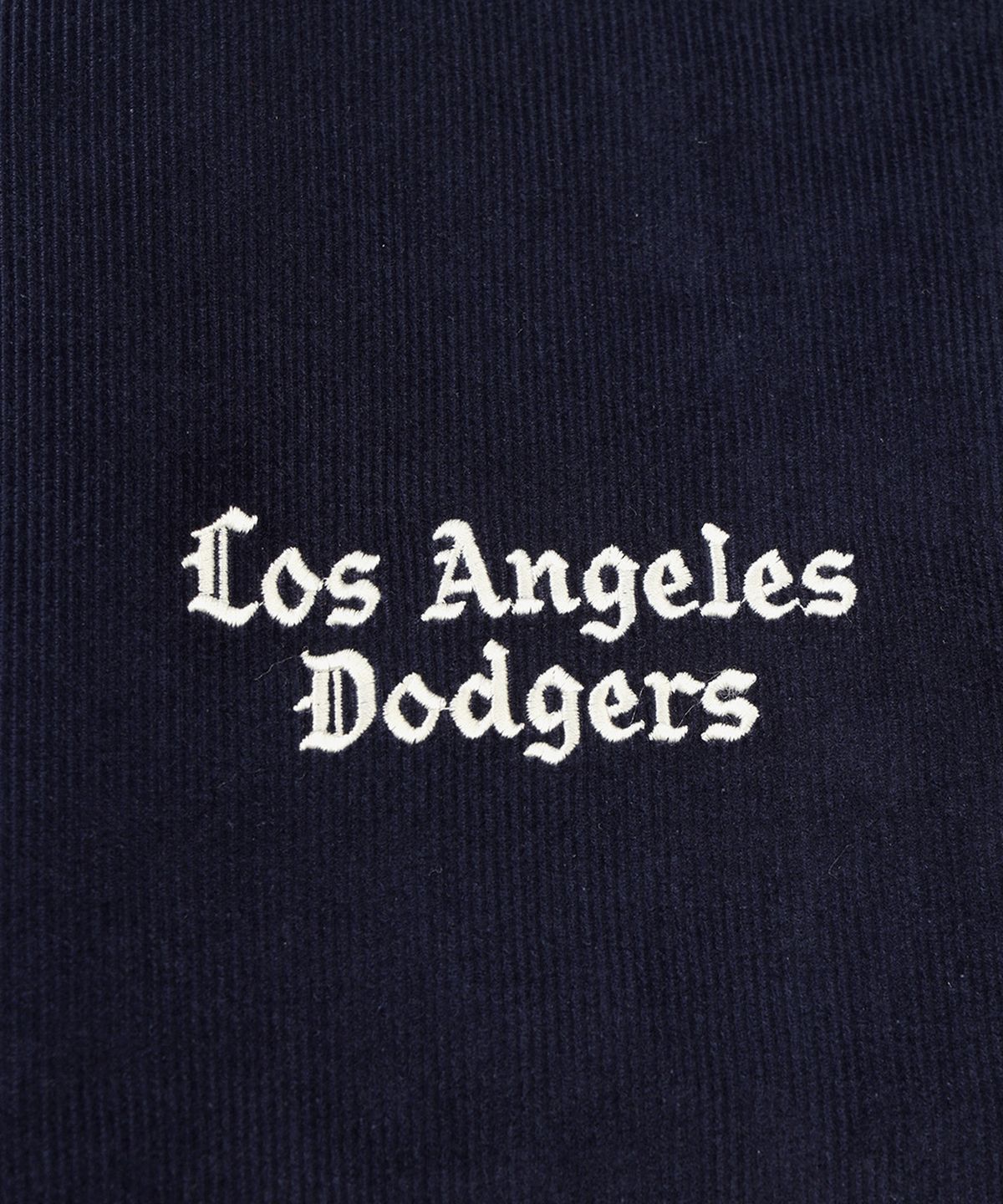 뉴에라(NEW ERA) MLB LA 다저스 코듀로이 스타디움 재킷 네이비 15358007