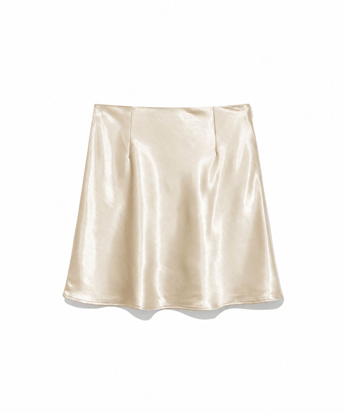모아(MOAA) Gloss Satin Flare Skirt 5 Color
