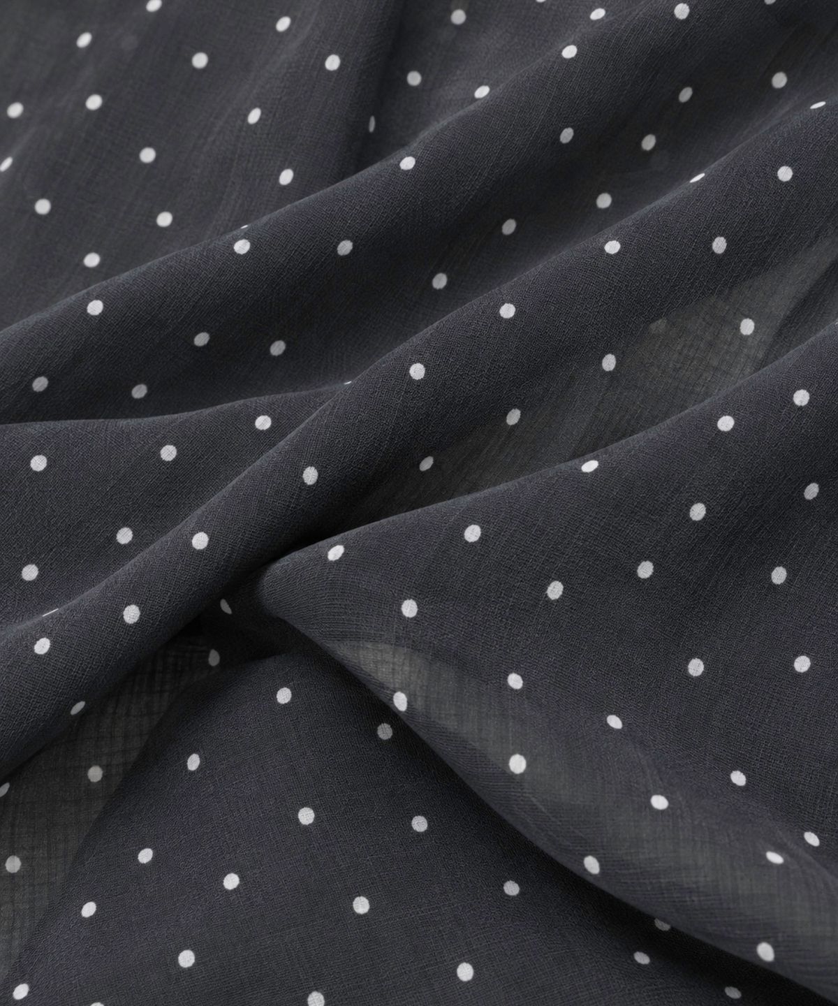 모아(MOAA) Dot Chiffon Flare Midi Skirt