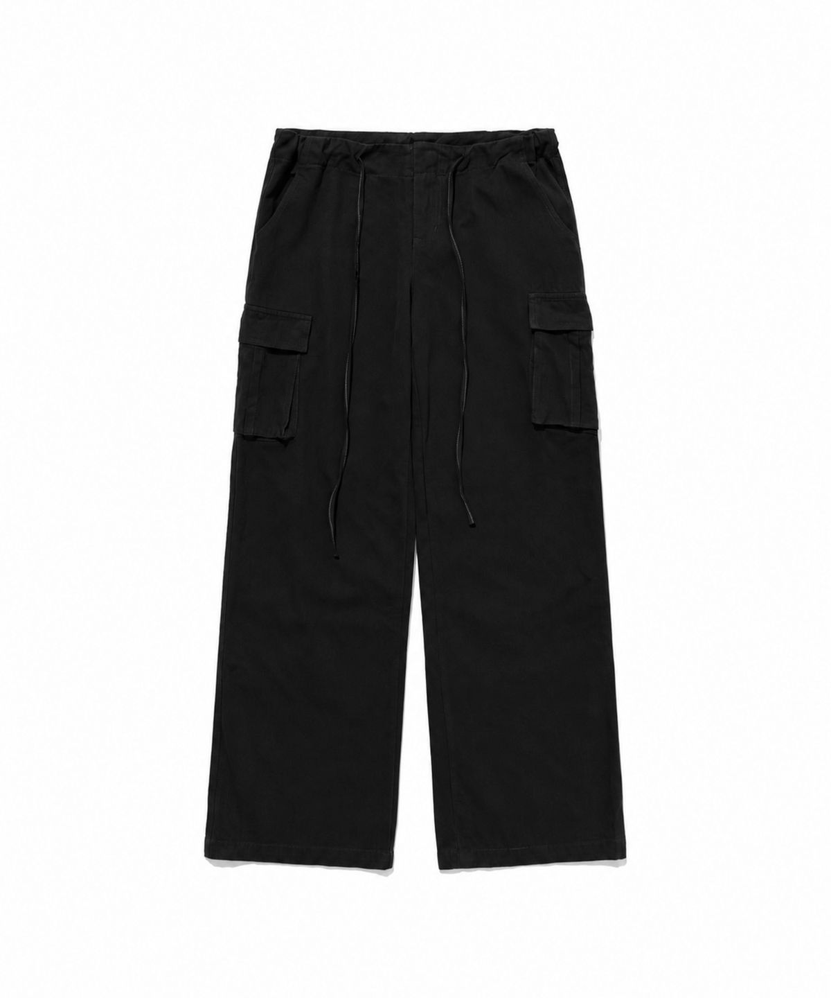 모아(MOAA) Classic Twill Cargo Pants (BLACK)