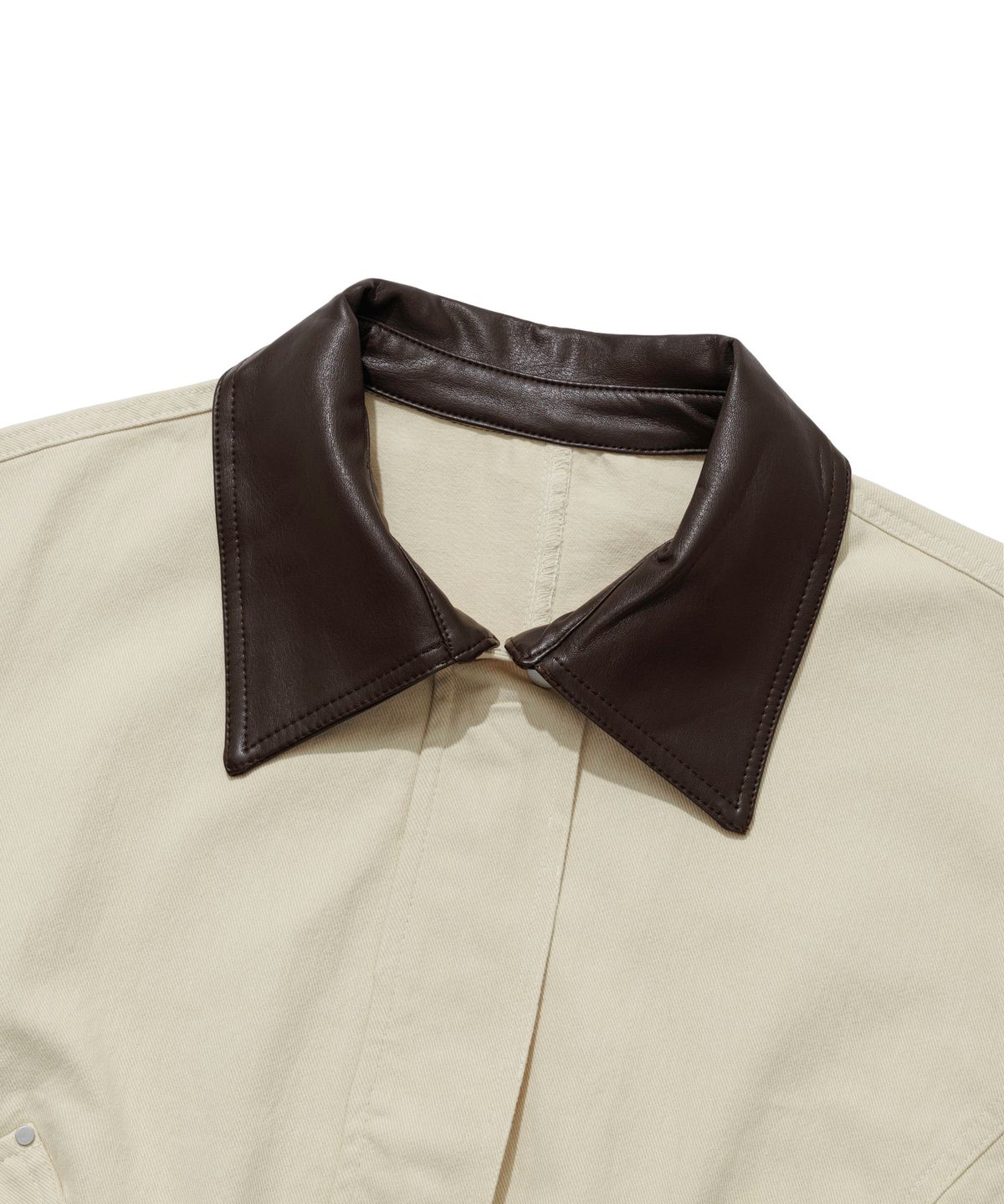 모아(MOAA) Cotton Utility Pocket Jacket (IVORY)