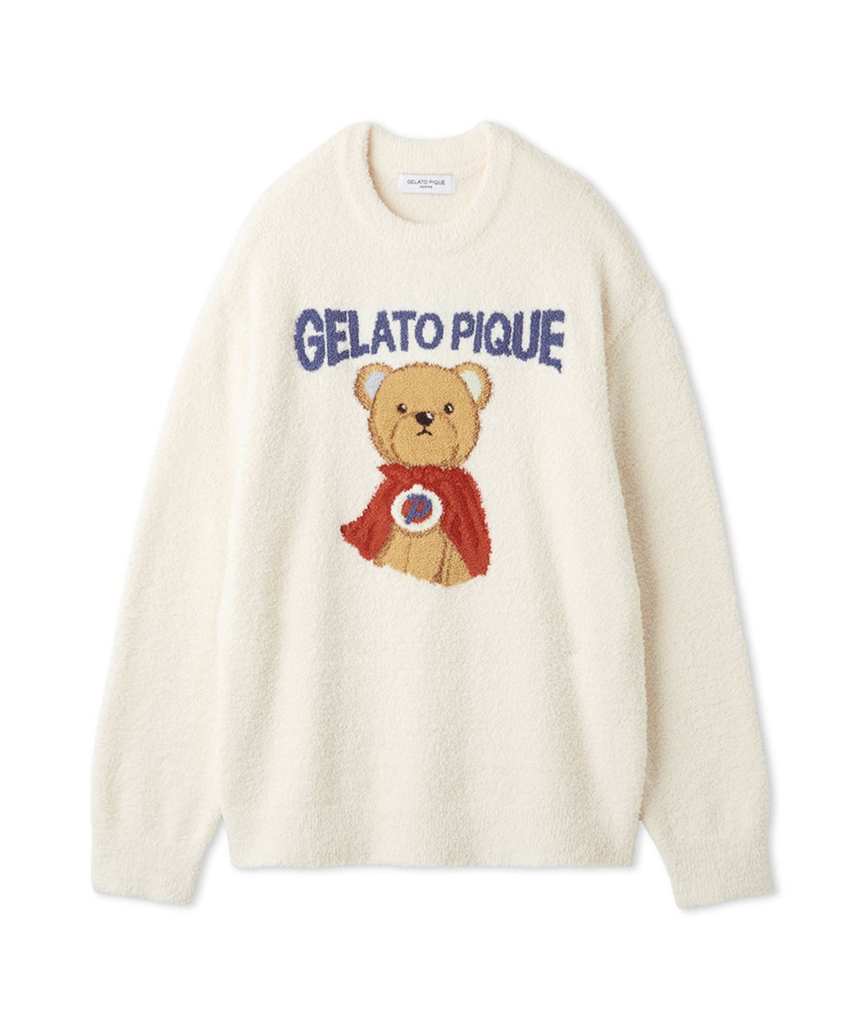 젤라또 피케(GELATO PIQUE) [HOMME] BABY MOCO 히어로 베어 자카드 풀오버 PMNT264901