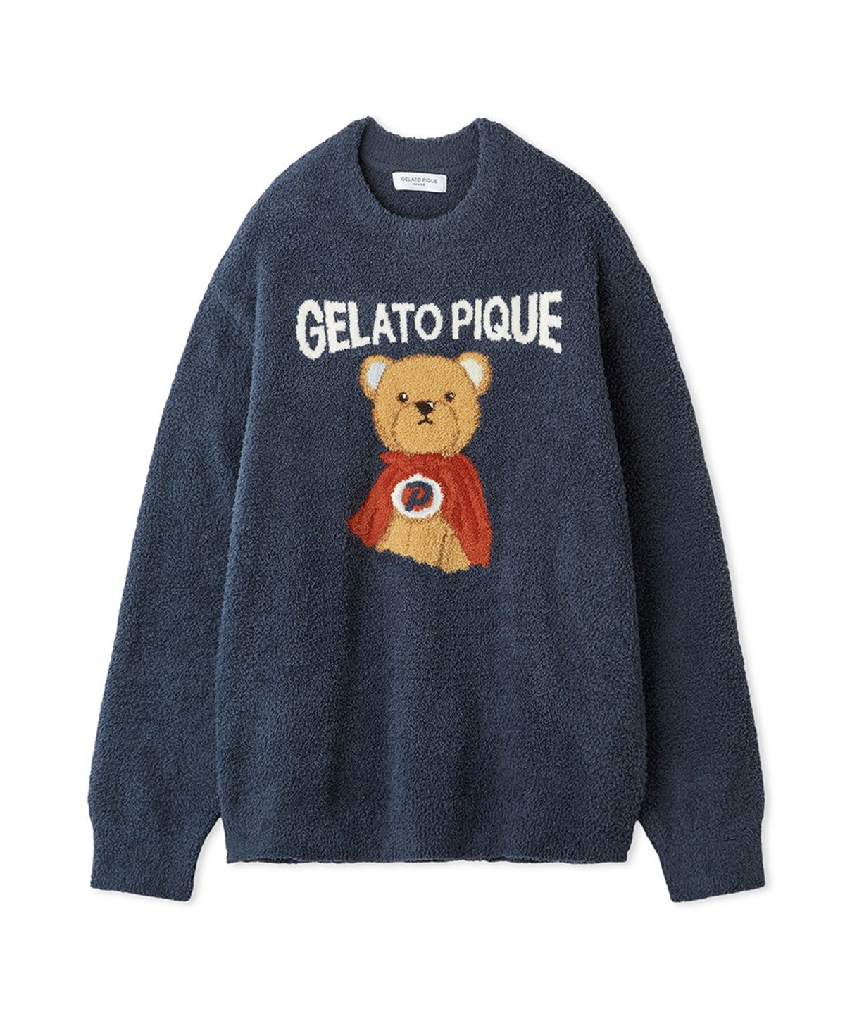 젤라또 피케(GELATO PIQUE) [HOMME] BABY MOCO 히어로 베어 자카드 풀오버 PMNT264901