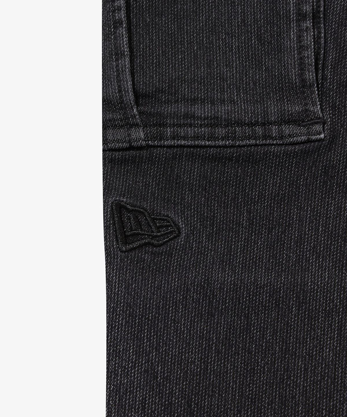 뉴에라(NEW ERA) 스웨트 데님 카고 팬츠 블랙 15357905