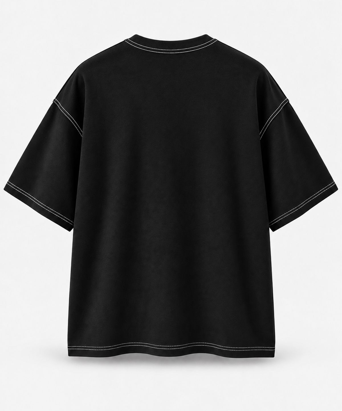 씨알티원(CRTONE) CRTONE 시그니처 V2 오버핏 반팔(블랙)