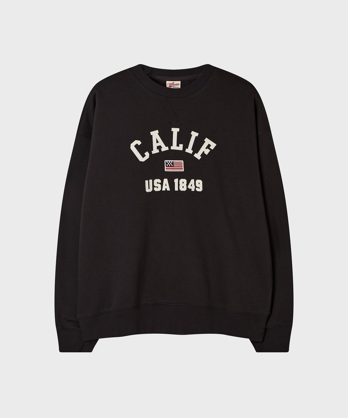 후아유(WHO.A.U) USA Logo Sweatshirt / WHMWG4925U