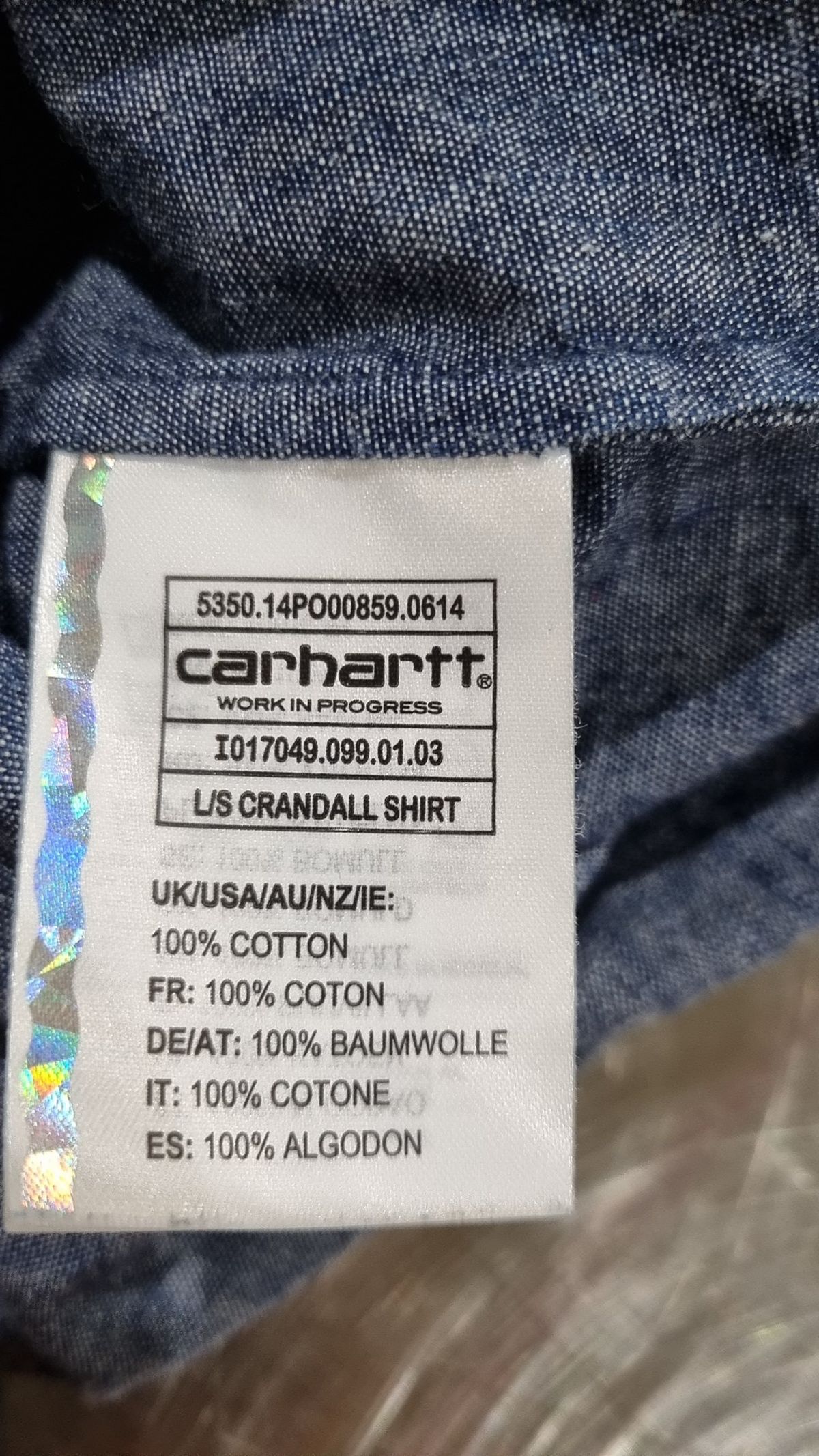 칼하트WIP(CARHARTT WIP) 캐주얼 셔츠 S