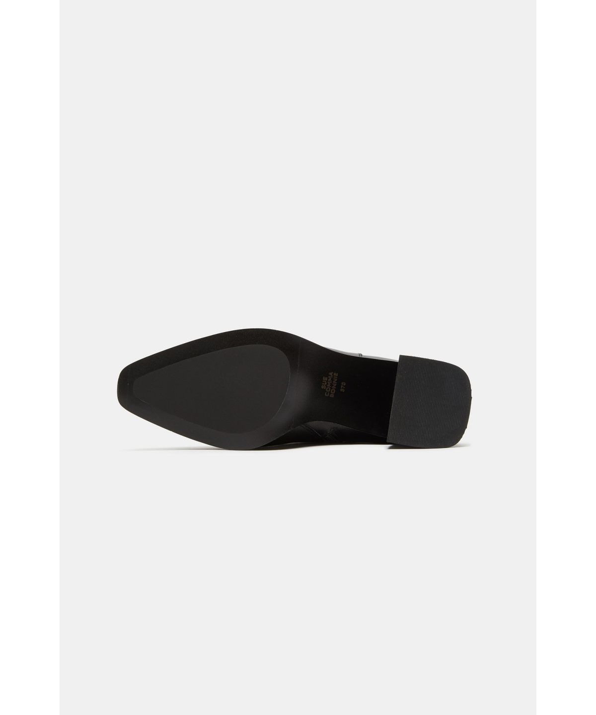 슈콤마보니(SUECOMMA BONNIE) Jewel chain mid-heel ankle boots(black)_DG3CW26506BLK