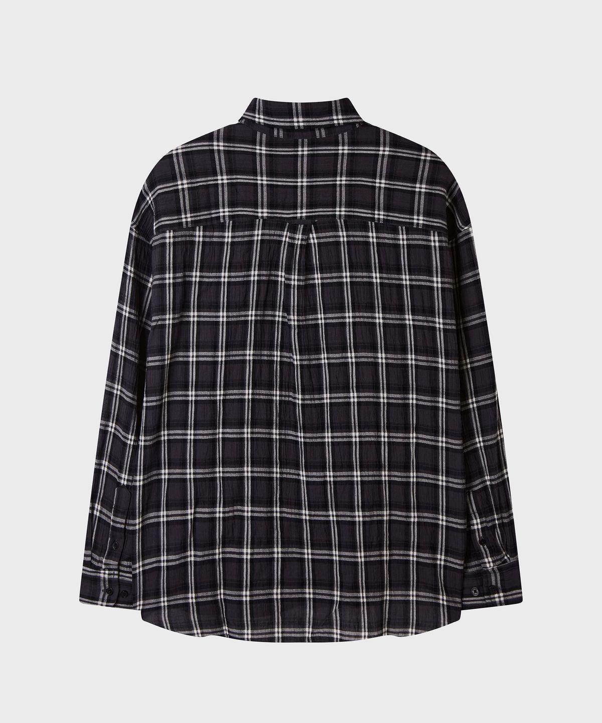 후아유(WHO.A.U) Loose fit Check Shirts (F) / WHYCG4921F