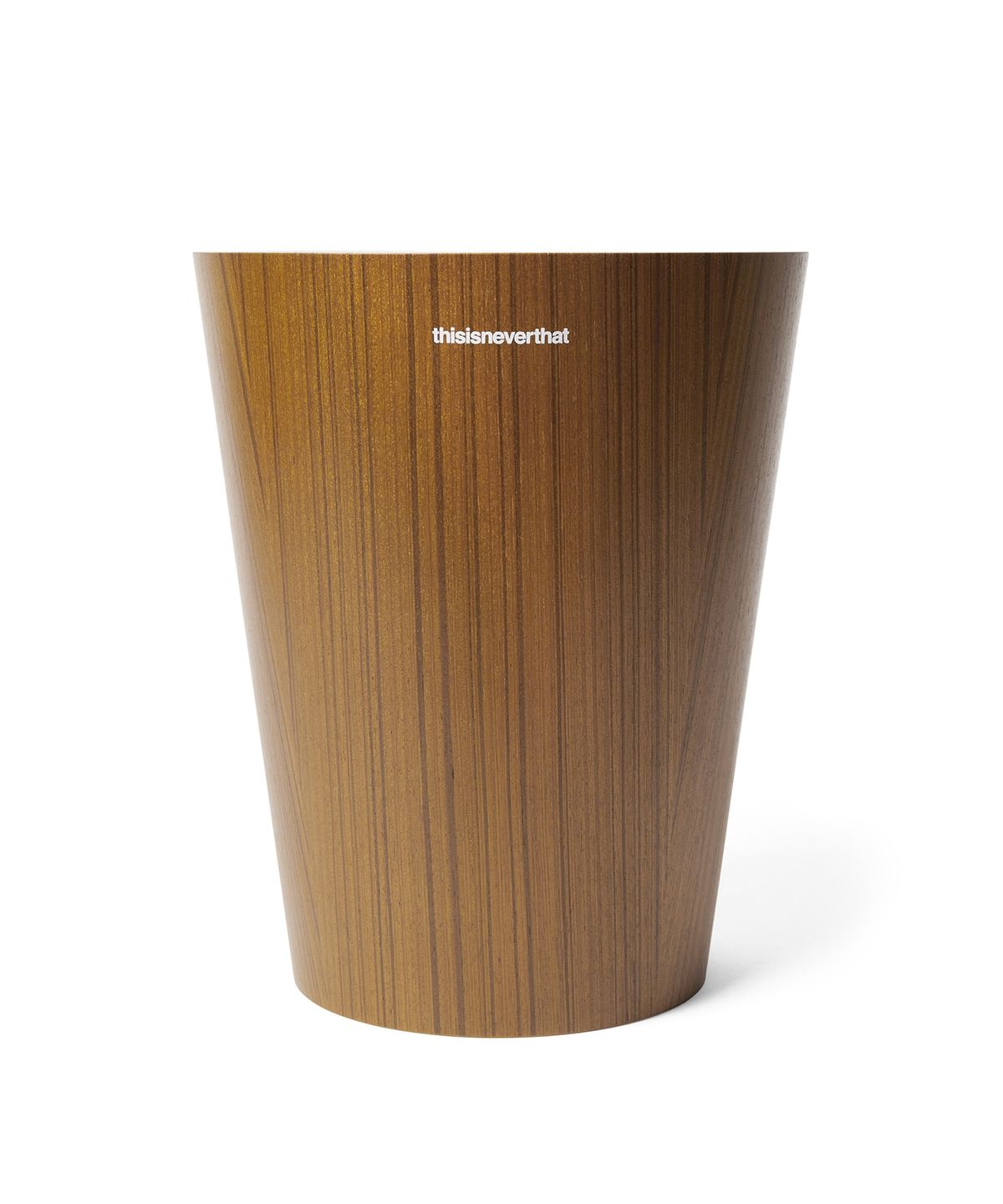 디스이즈네버댓(THISISNEVERTHAT) TNT Saito Wood Basket Teak Grain