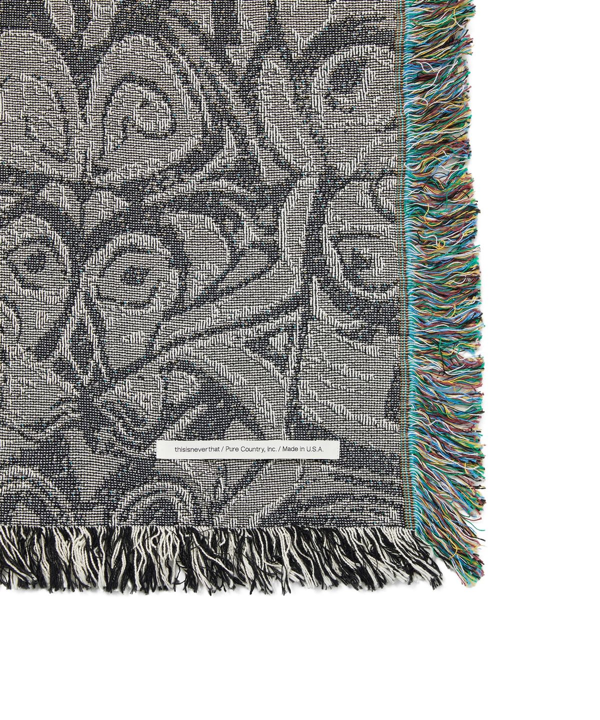 디스이즈네버댓(THISISNEVERTHAT) Tapestry Blanket Grey
