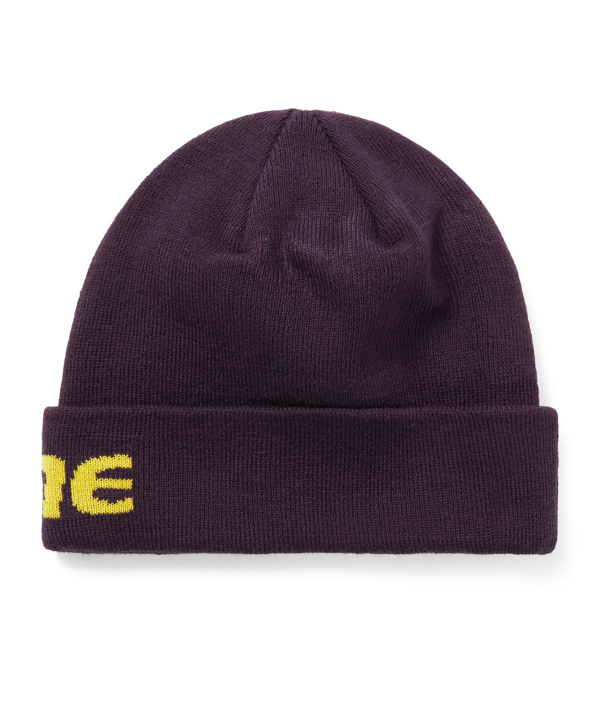 디스이즈네버댓(THISISNEVERTHAT) HSP-Logo Big Cuff Beanie Purple